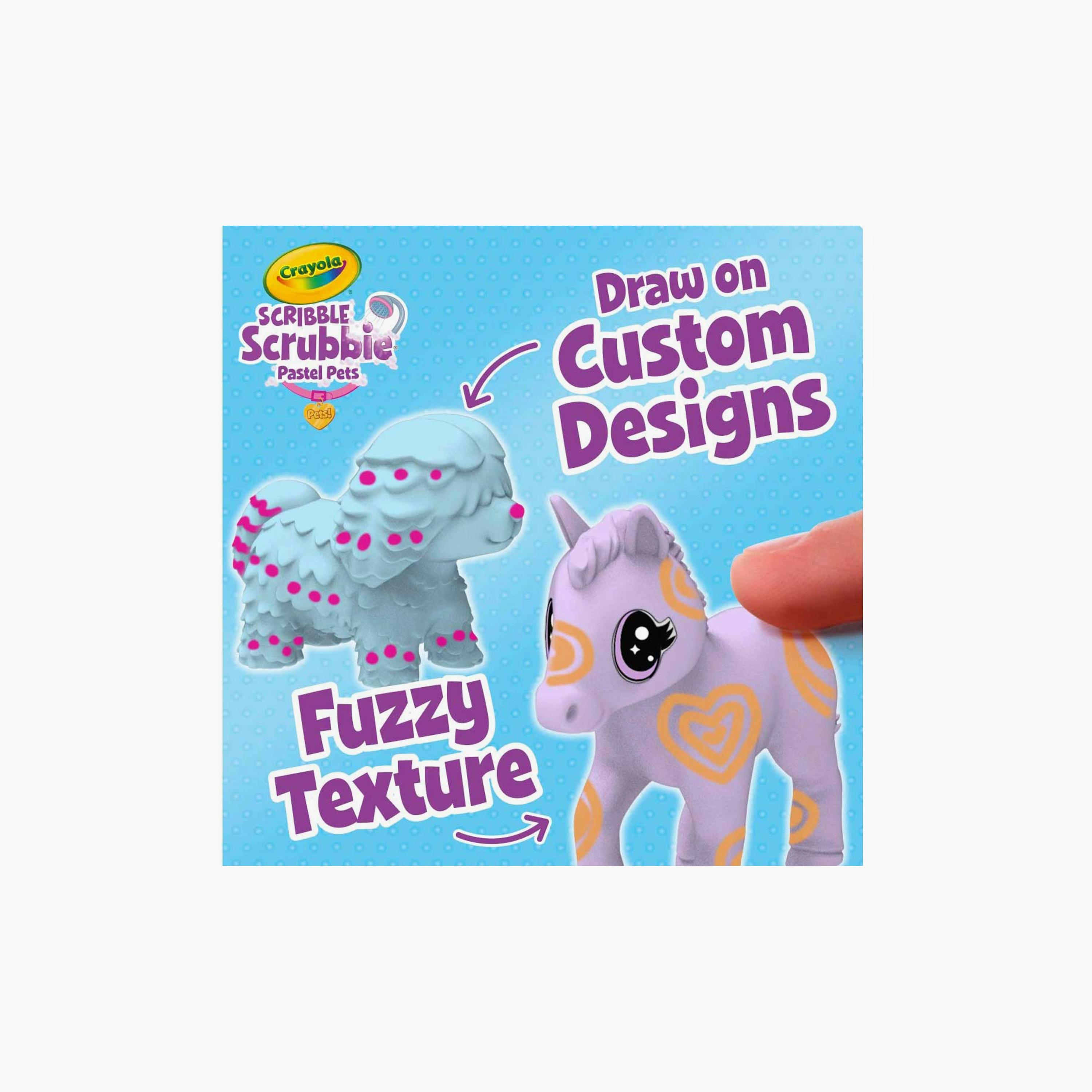 حيوانات أليفة سكريبل سكرابي بألوان الباستيل من كرايولا - 3 قطع-school-stationery-sets-image-3