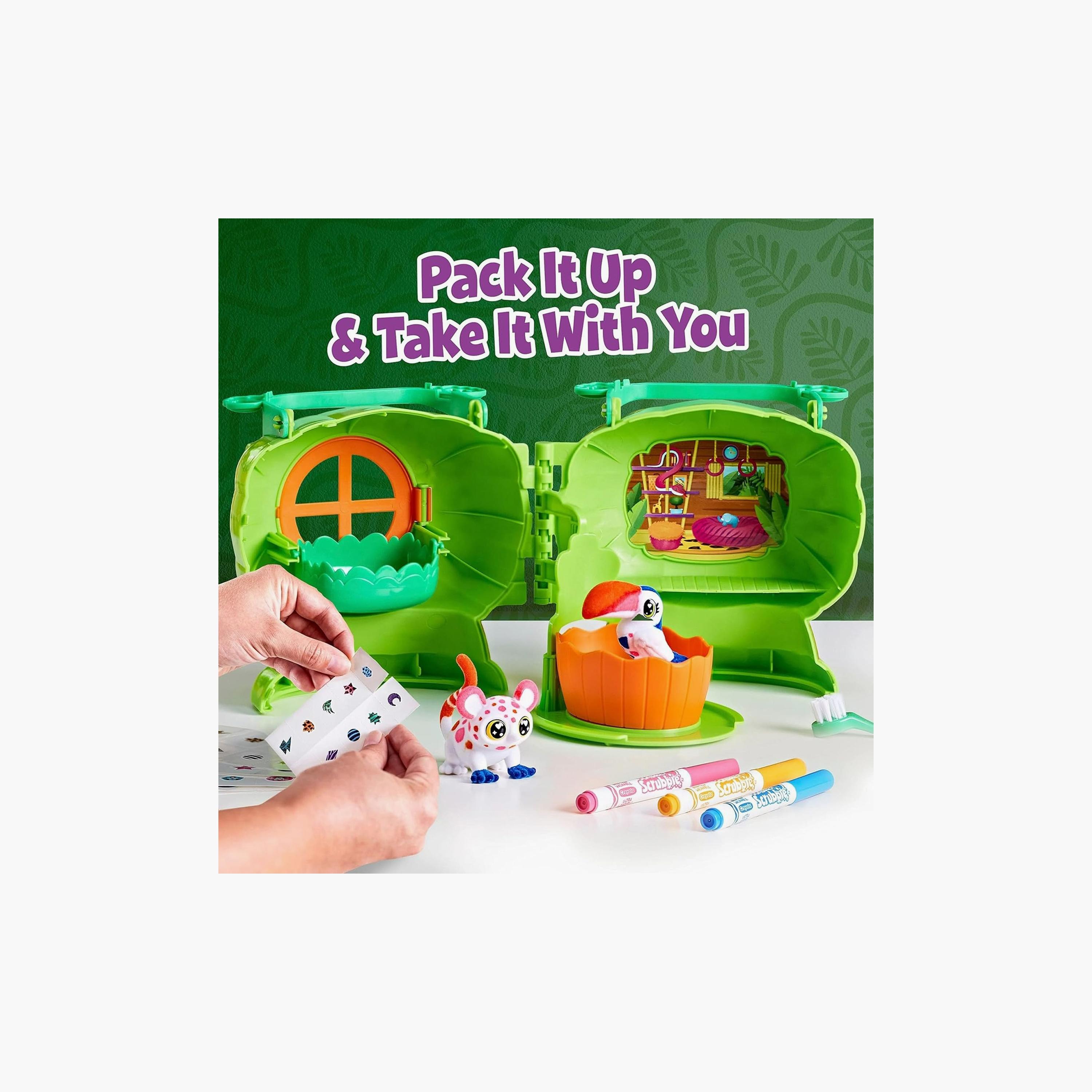 Crayola Scribble Scrubbie Pets - Safari Treehouse-school-stationery-sets-image-4