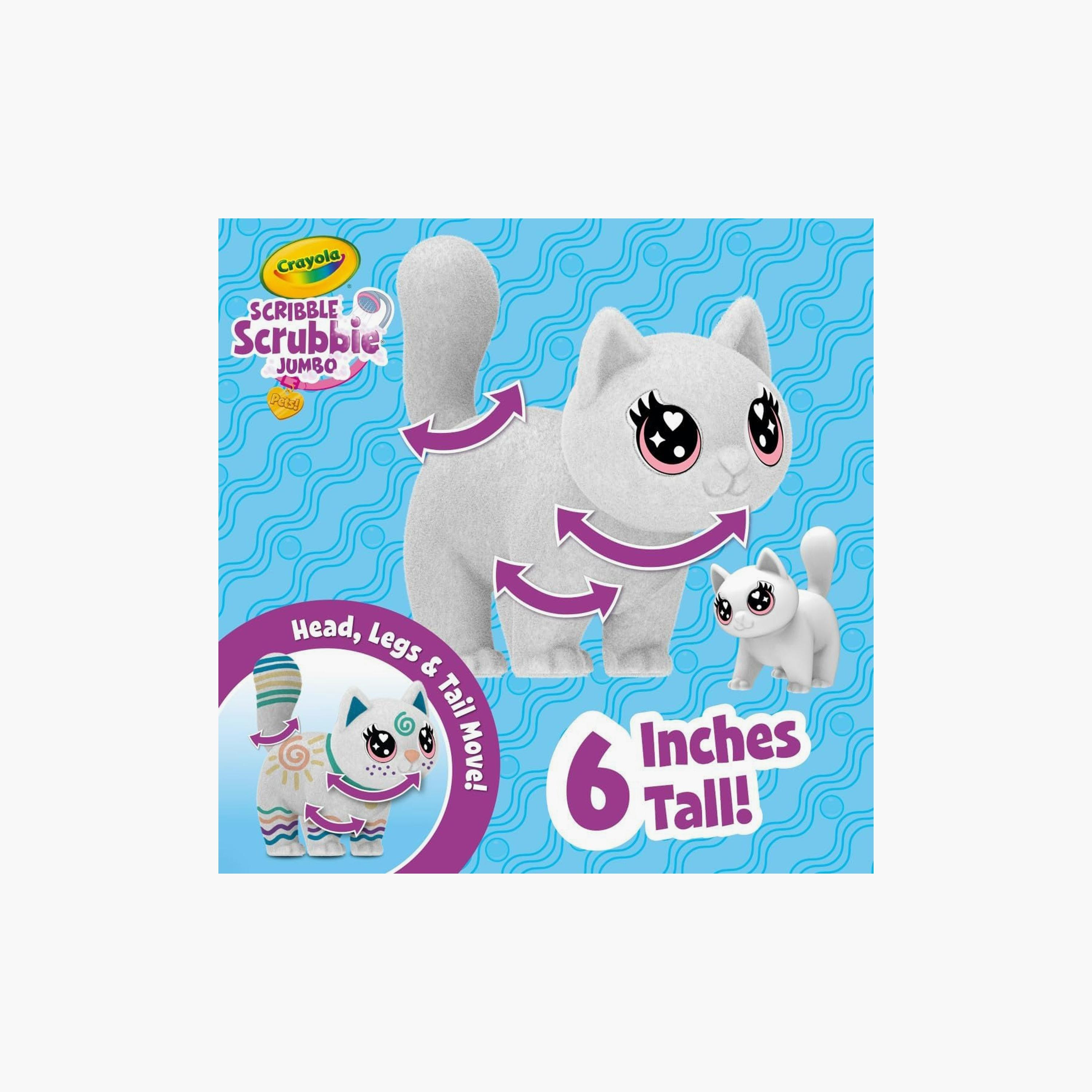 Crayola Scribble Scrubbie Jumbo - Large Animal Toy-school-stationery-sets-image-4