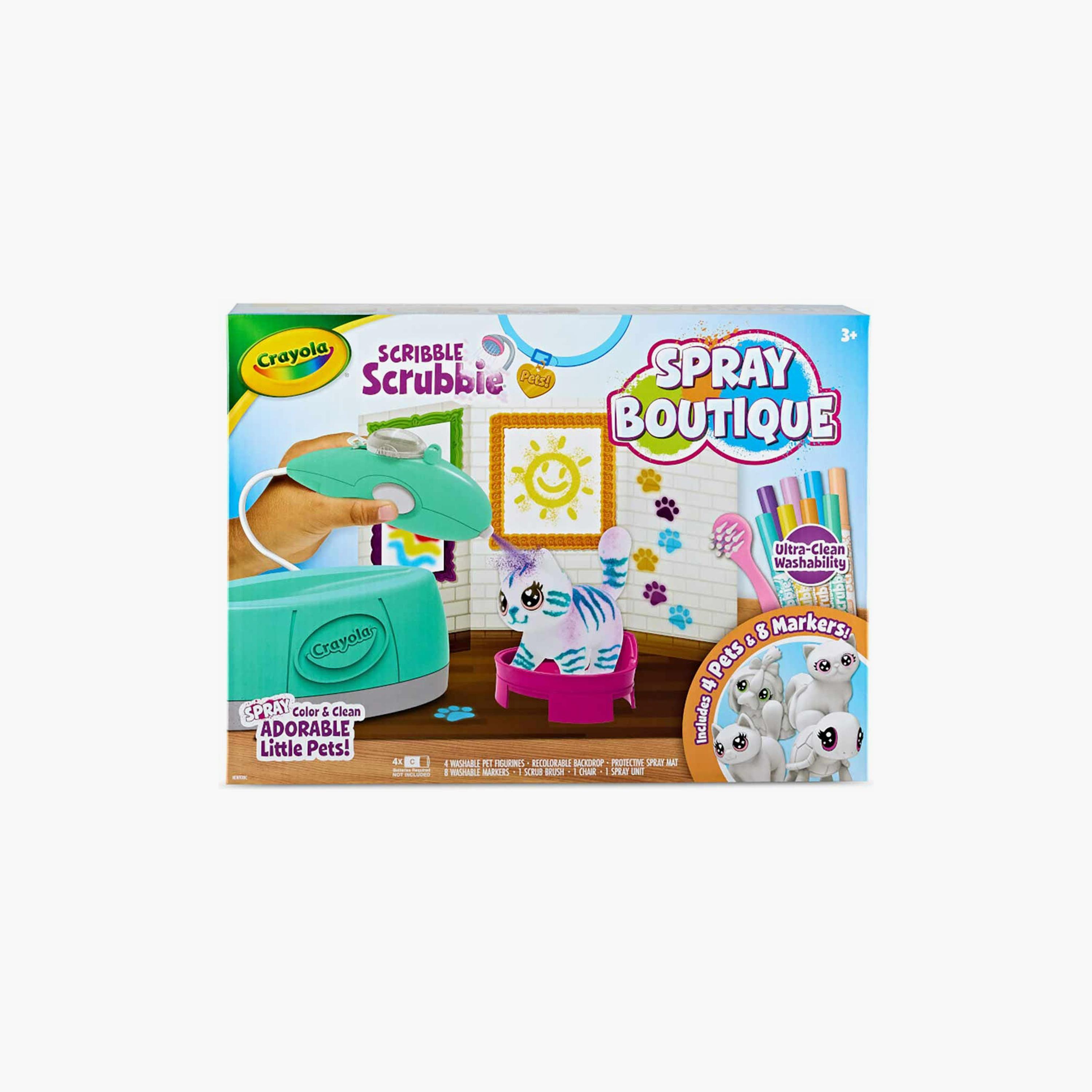 Crayola Scribble Scrubbie Pets: Spray & Style Boutique-school-stationery-sets-image-2