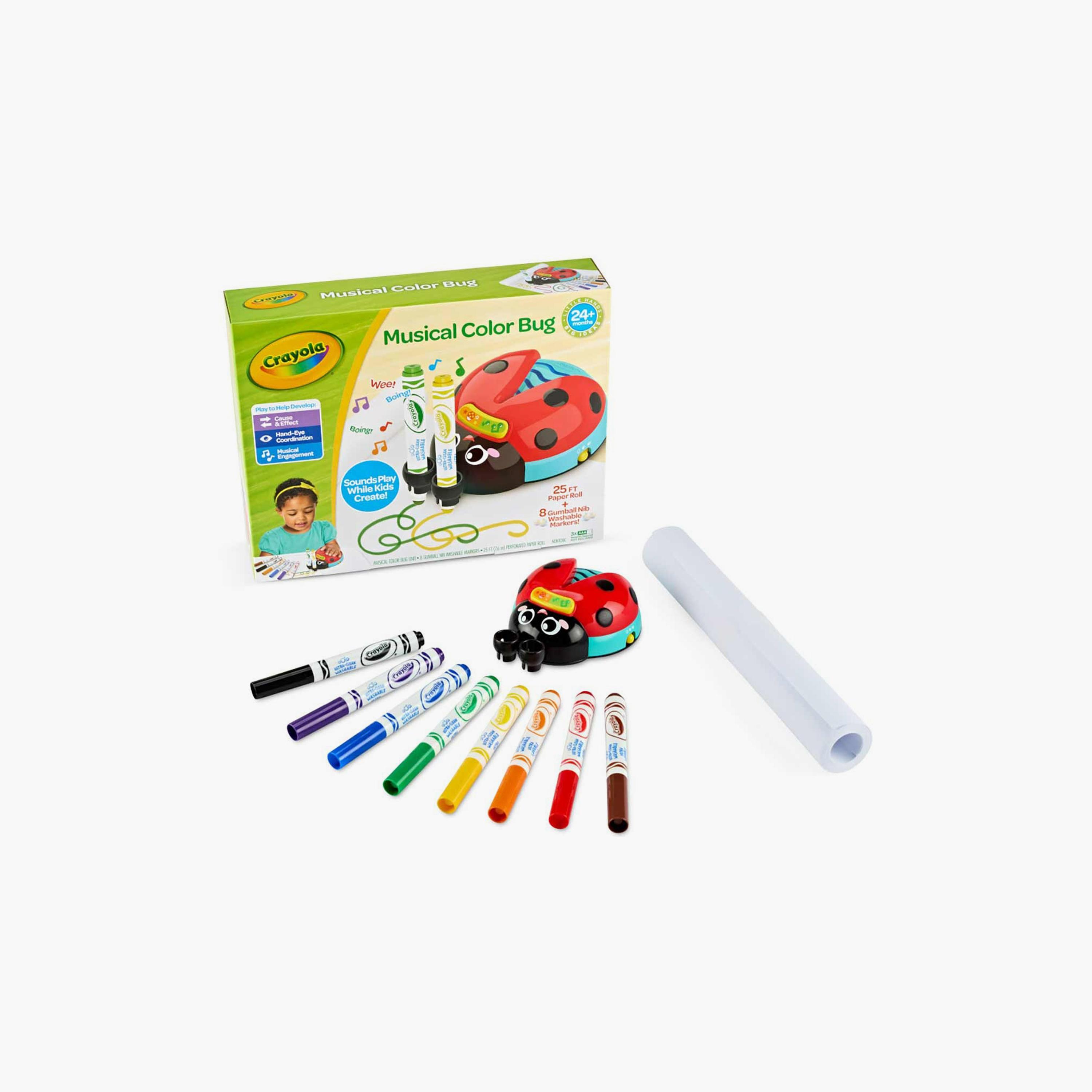 Crayola Musical Doodle Bug Sensory Toy-toys-educational-readingandwriting-image-1
