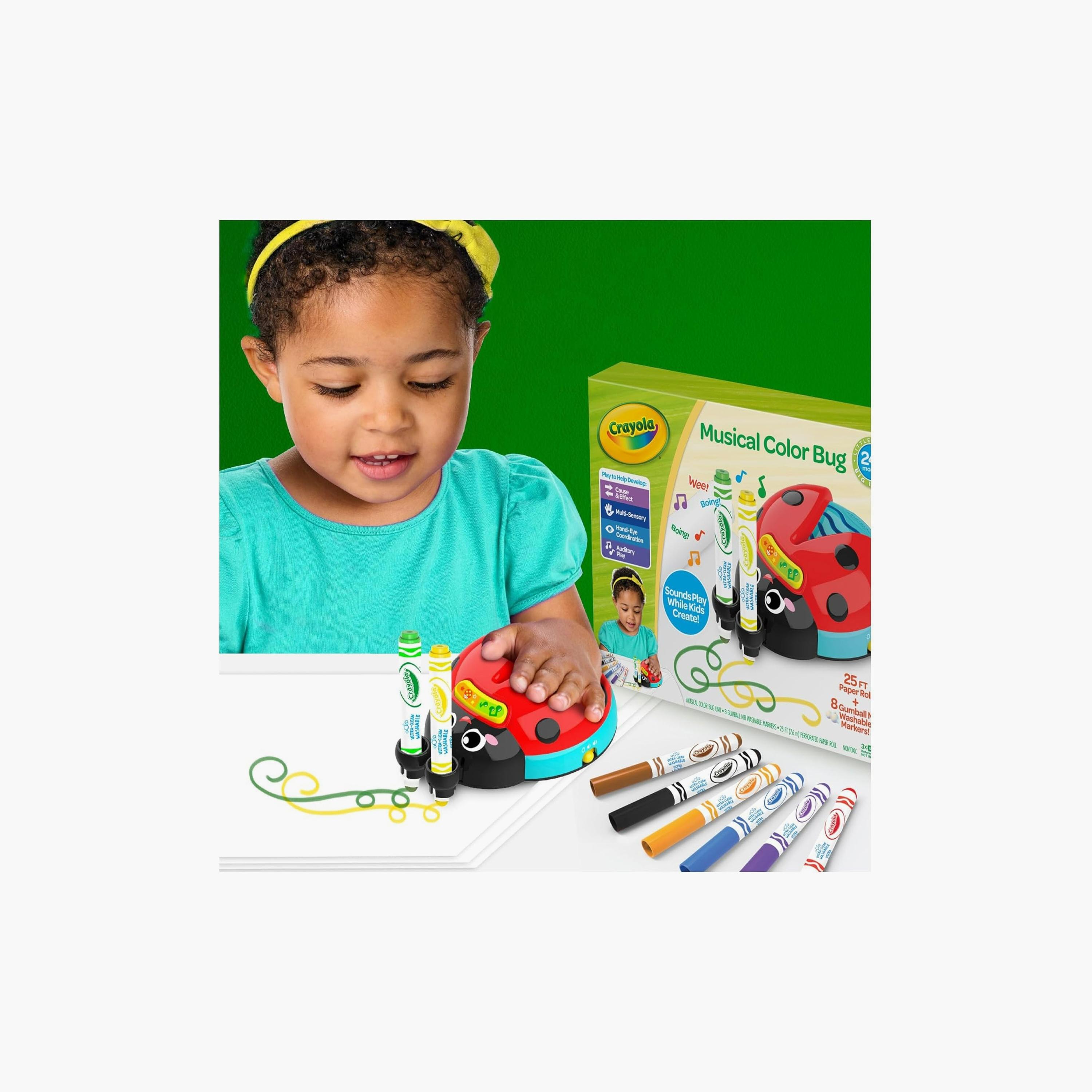 Crayola Musical Doodle Bug Sensory Toy-toys-educational-readingandwriting-image-2