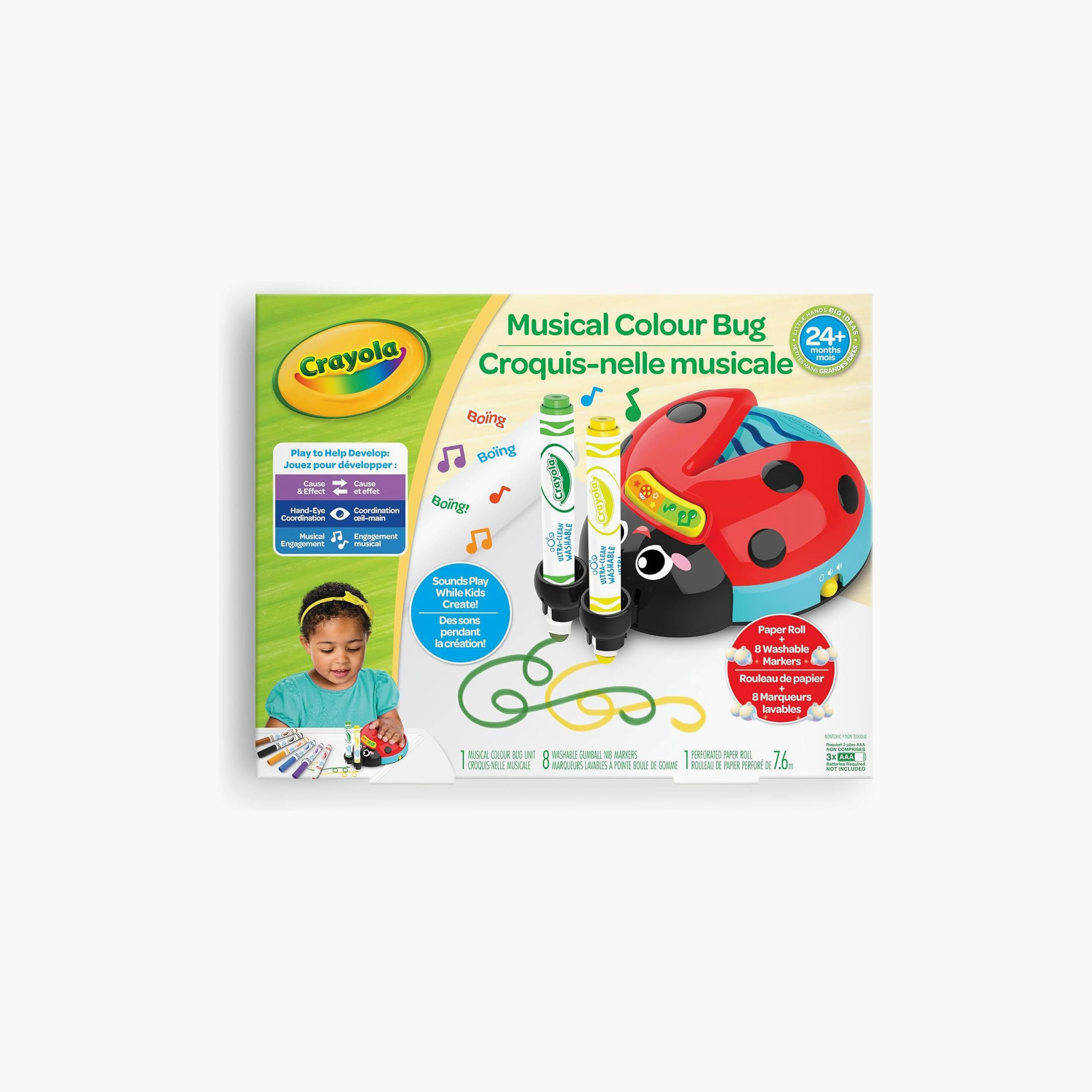 Crayola Musical Doodle Bug Sensory Toy-toys-educational-readingandwriting-image-3