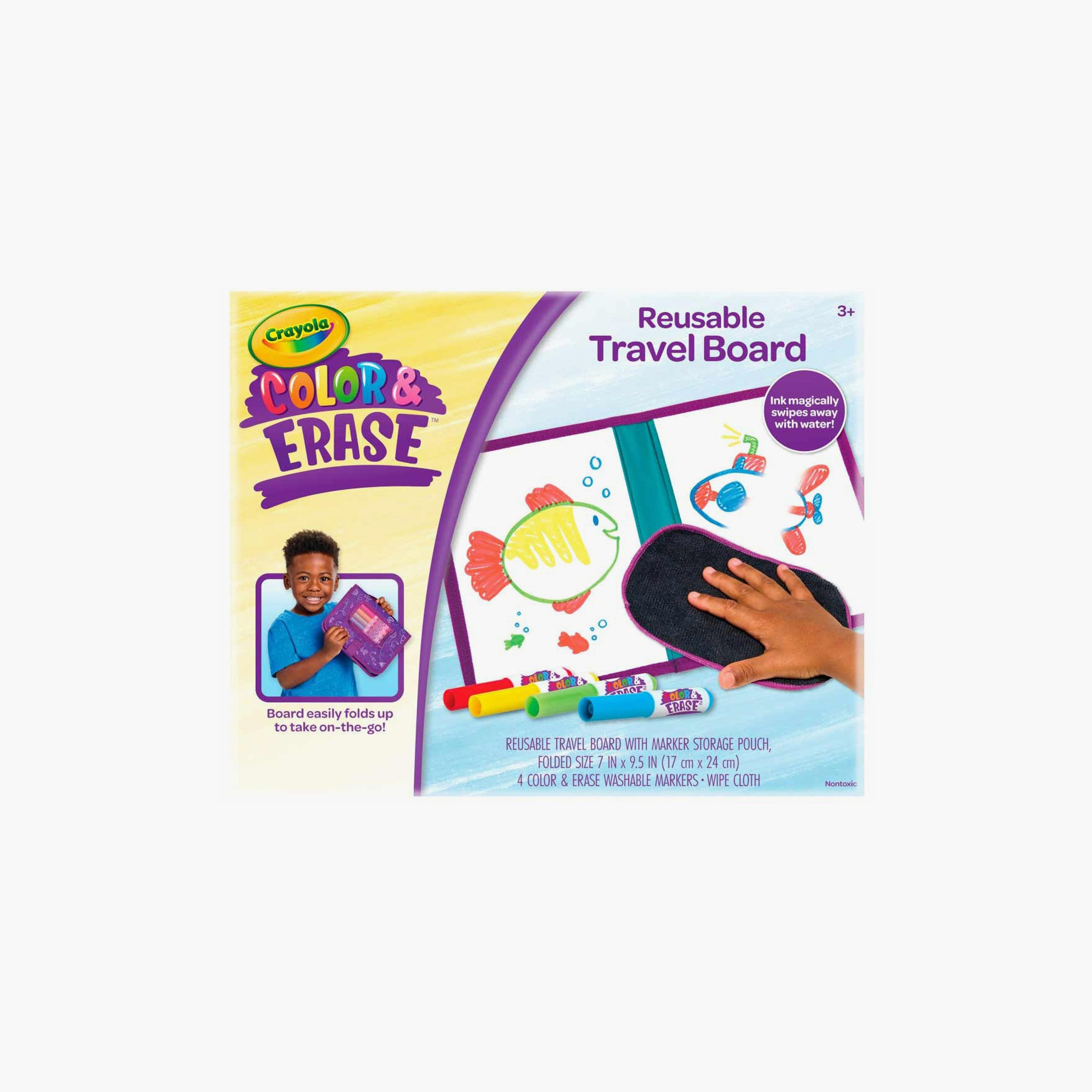 Crayola Colour & Erase Drawing Board-school-stationery-sets-image-1