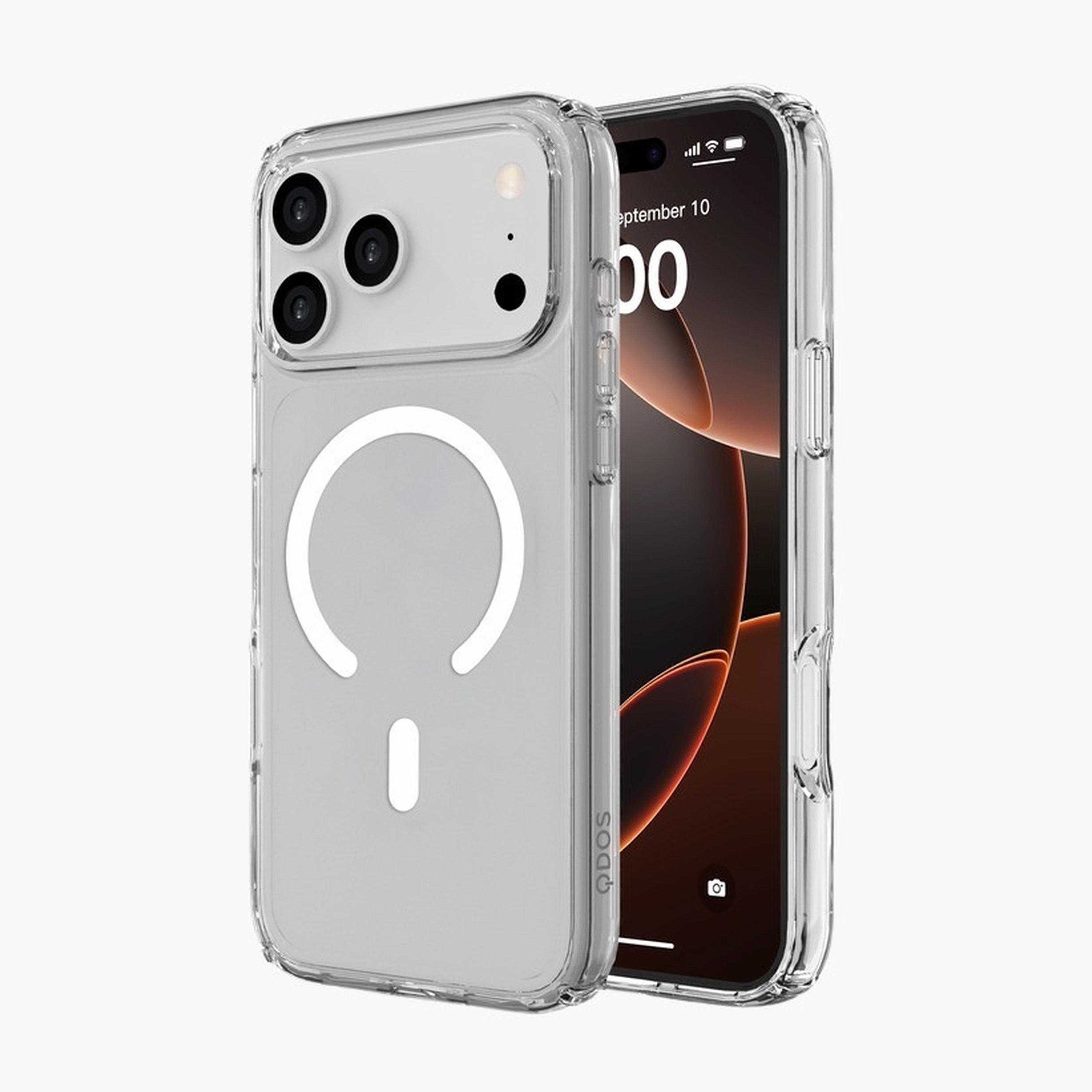 Qdos iPhone 17 Pro Max Clear Case-electronics-accessories-mobileaccesories-image-1