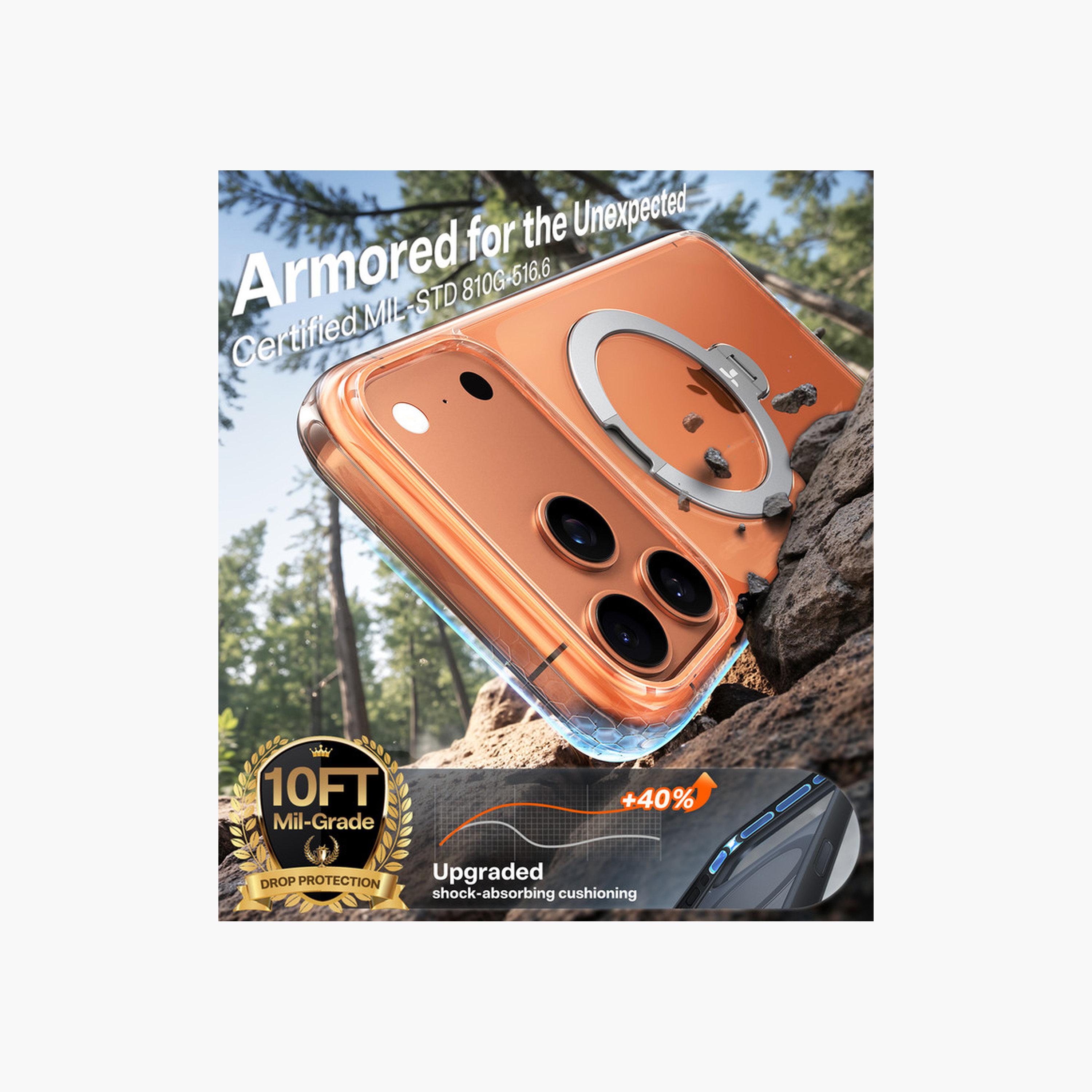 Torras iPhone 17 Pro Max Ostand Spin Series Clear Case-electronics-accessories-mobileaccesories-image-2
