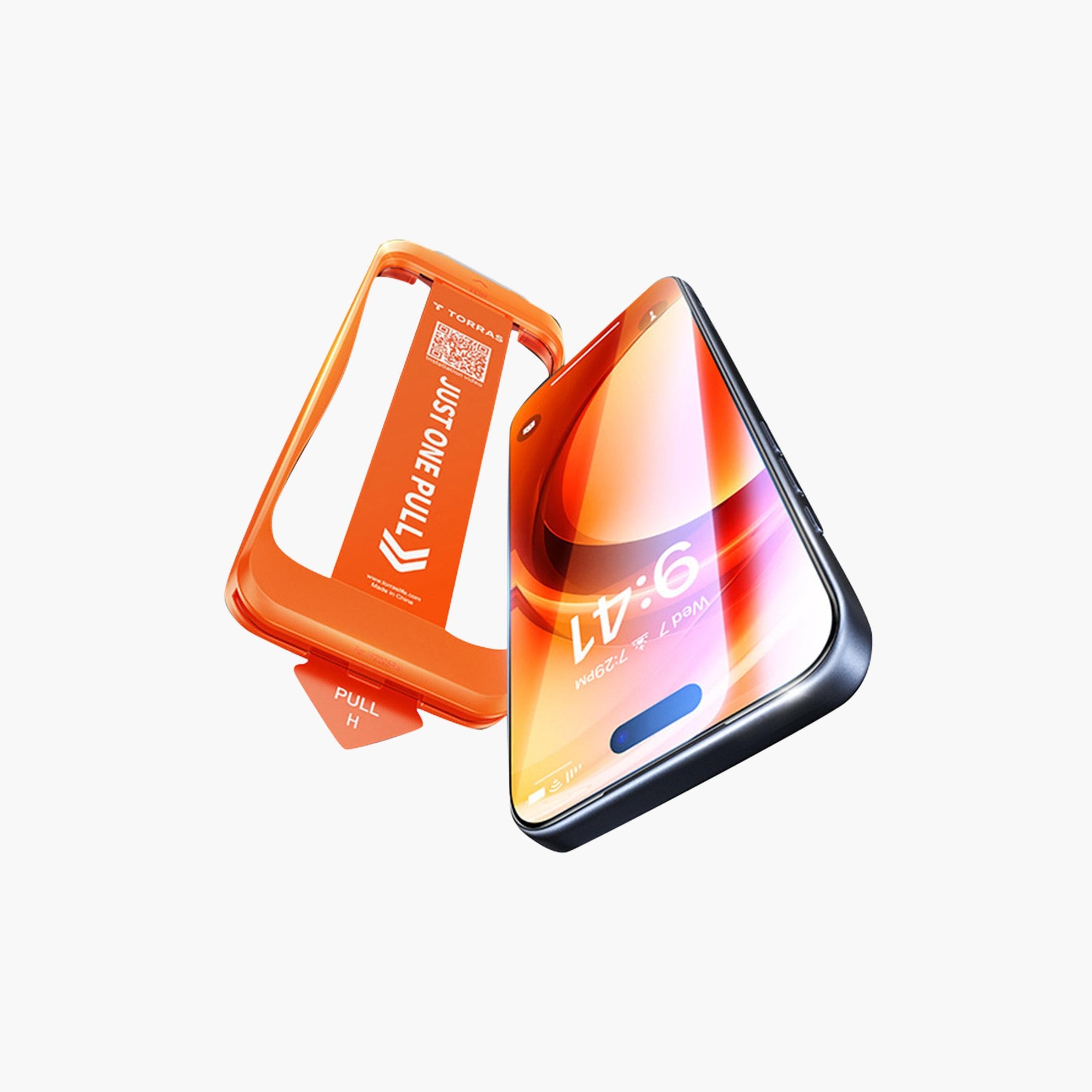 Torras iPhone 17 Pro Install Master Series Tempered Glass Clear Screen Protector-electronics-accessories-mobileaccesories-image-1