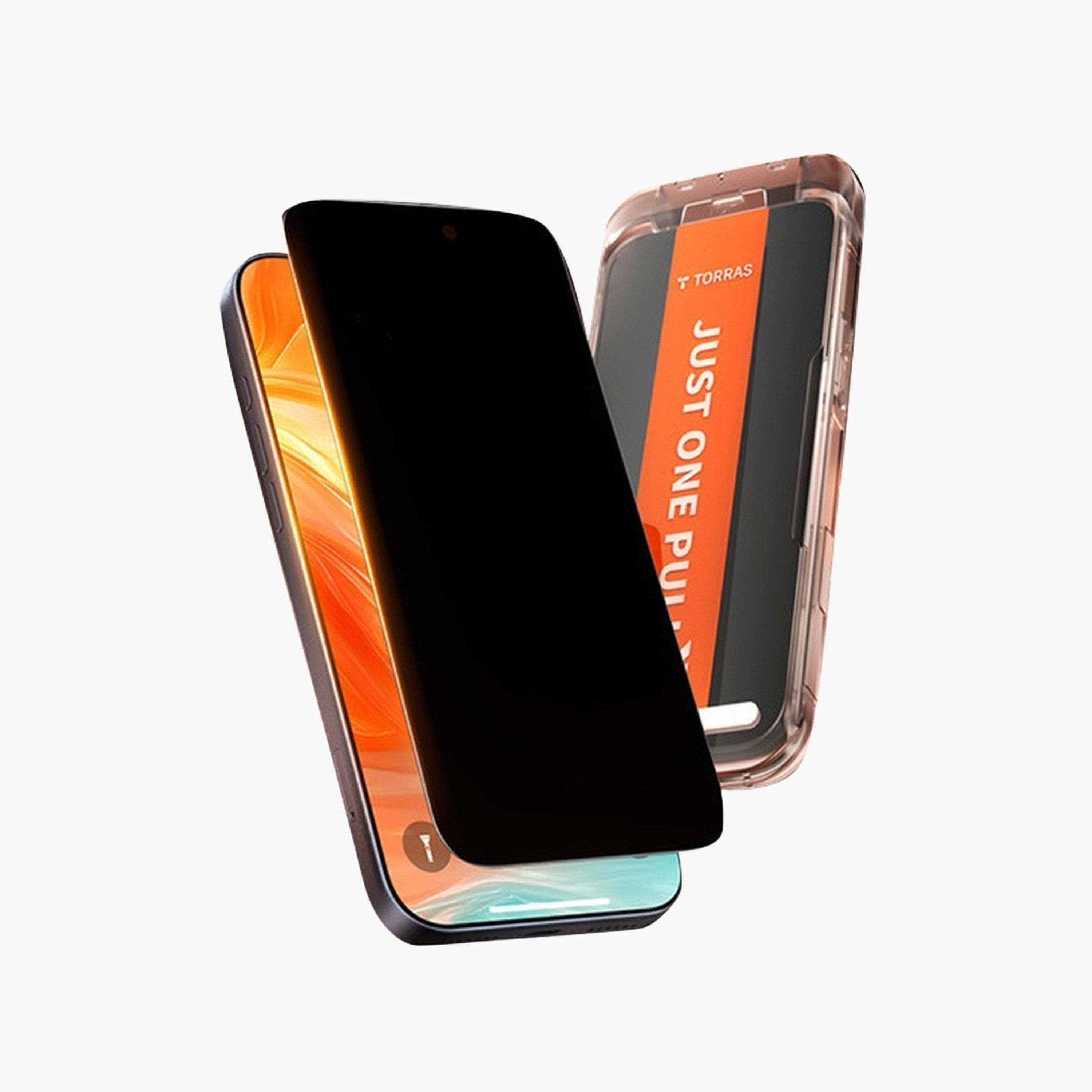 Torras iPhone 17 Air Install Master Privacy Series Black Screen Protector-electronics-accessories-mobileaccesories-image-1