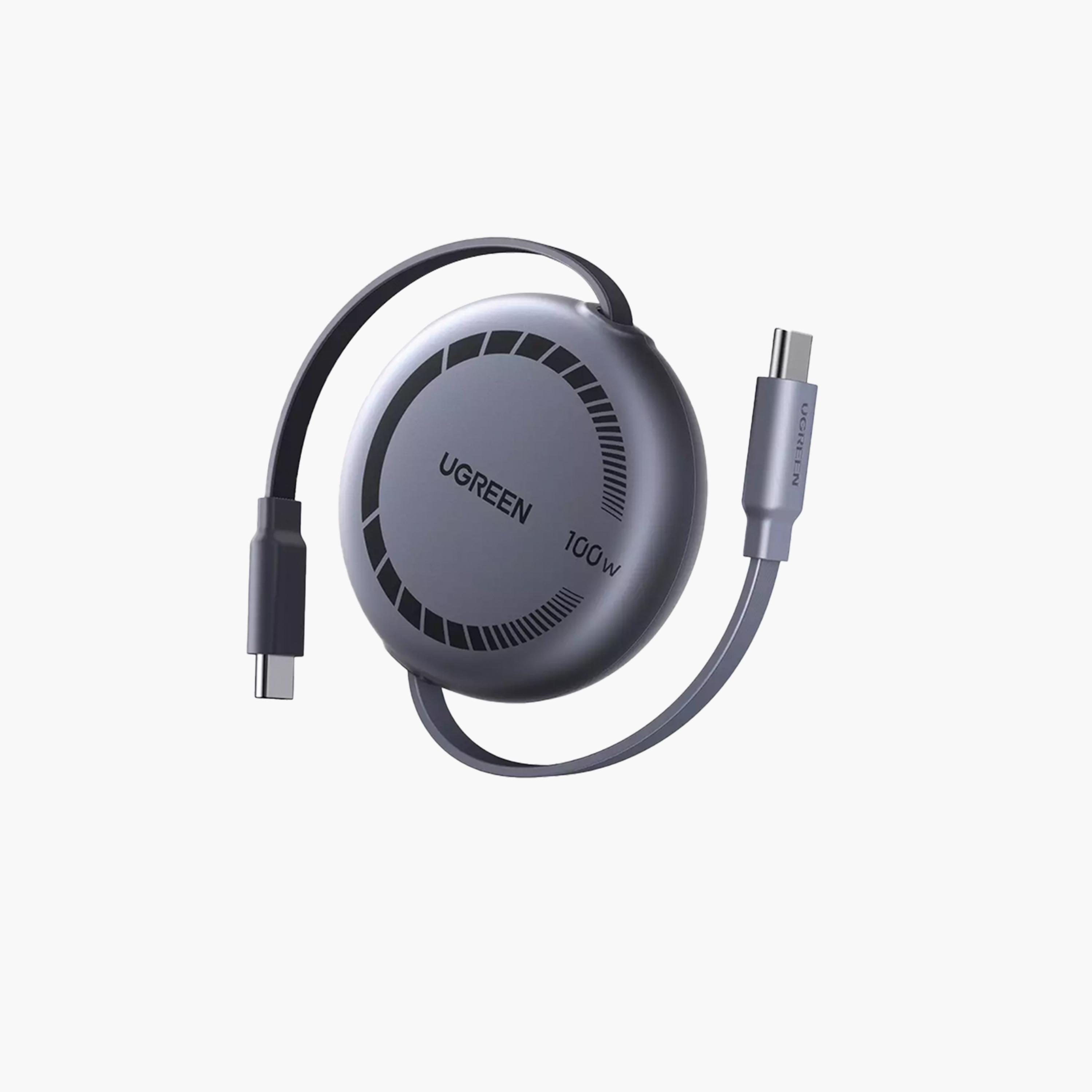 Ugreen USB-C to USB-C 1M 100W Retractable Nexode Cable-electronics-accessories-mobileaccesories-image-1