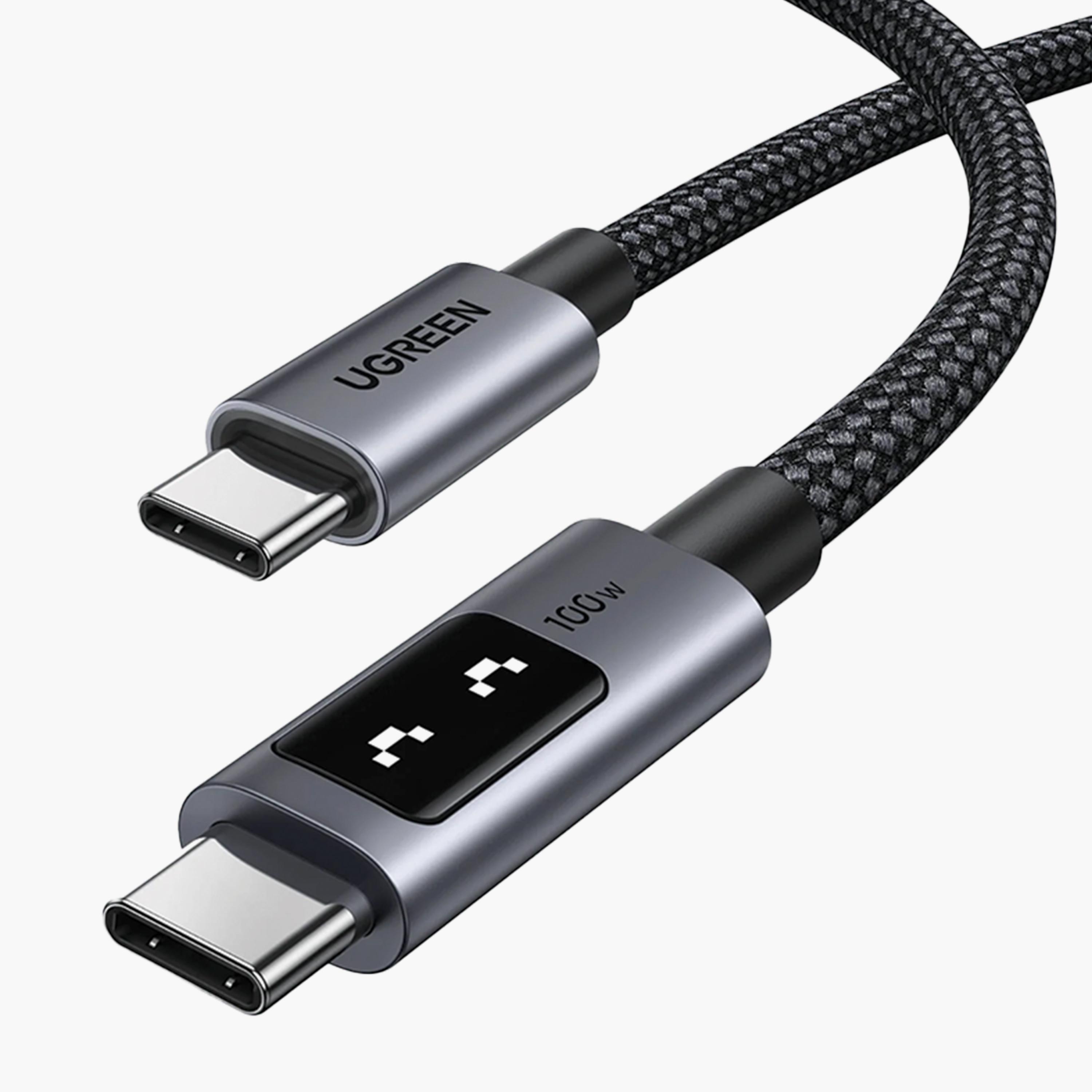 Ugreen USB-C to USB-C 2M 100W Charging Uno Cable-electronics-accessories-mobileaccesories-image-1