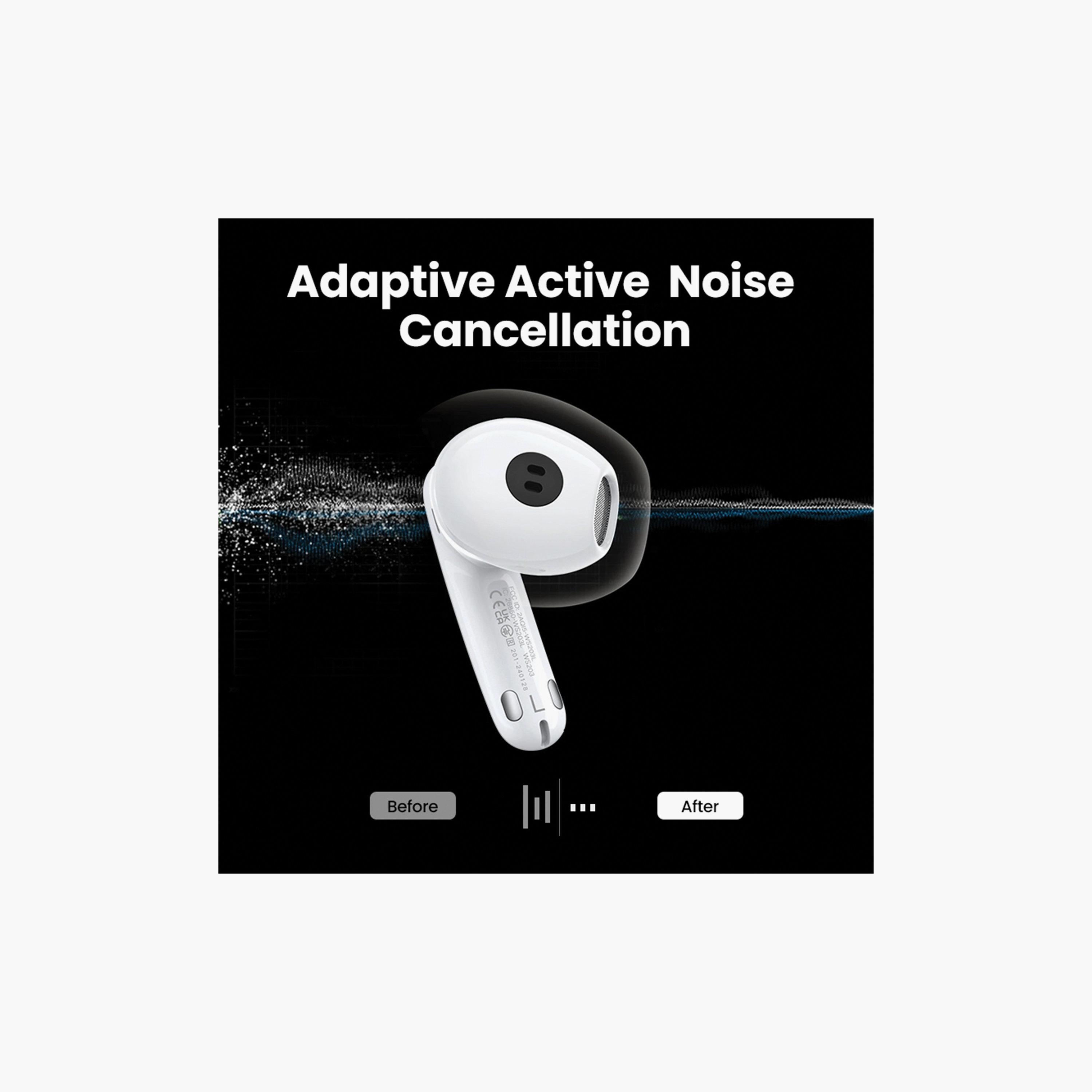 Ugreen Hybrid Active Noise-Cancelling HiTune H6 Pro Earbuds-electronics-headphonesandearphones-image-2