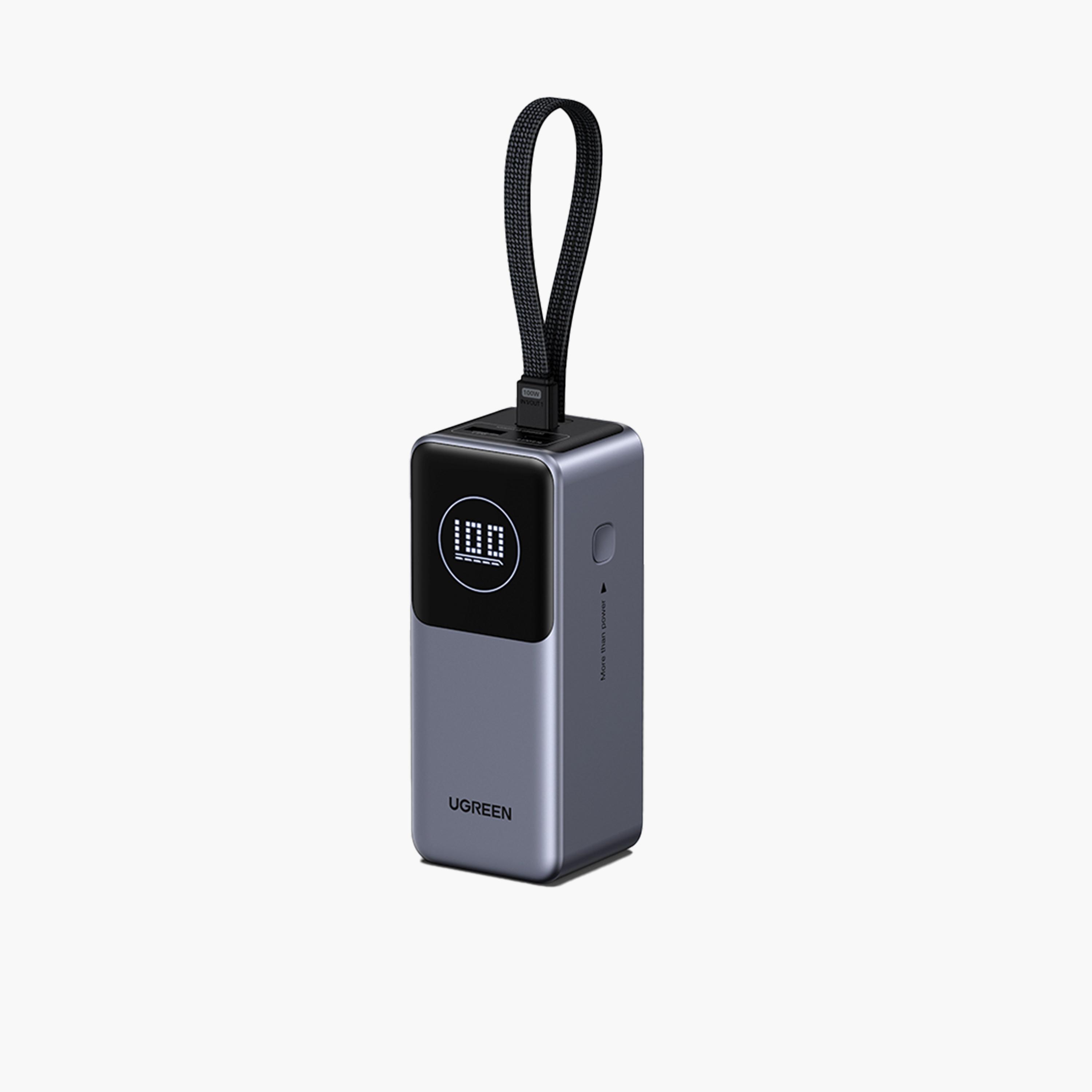 Ugreen USB-C and USB Ports 20000mAh 130W Built-in Cable Nexode Power Bank-electronics-accessories-mobileaccesories-image-1