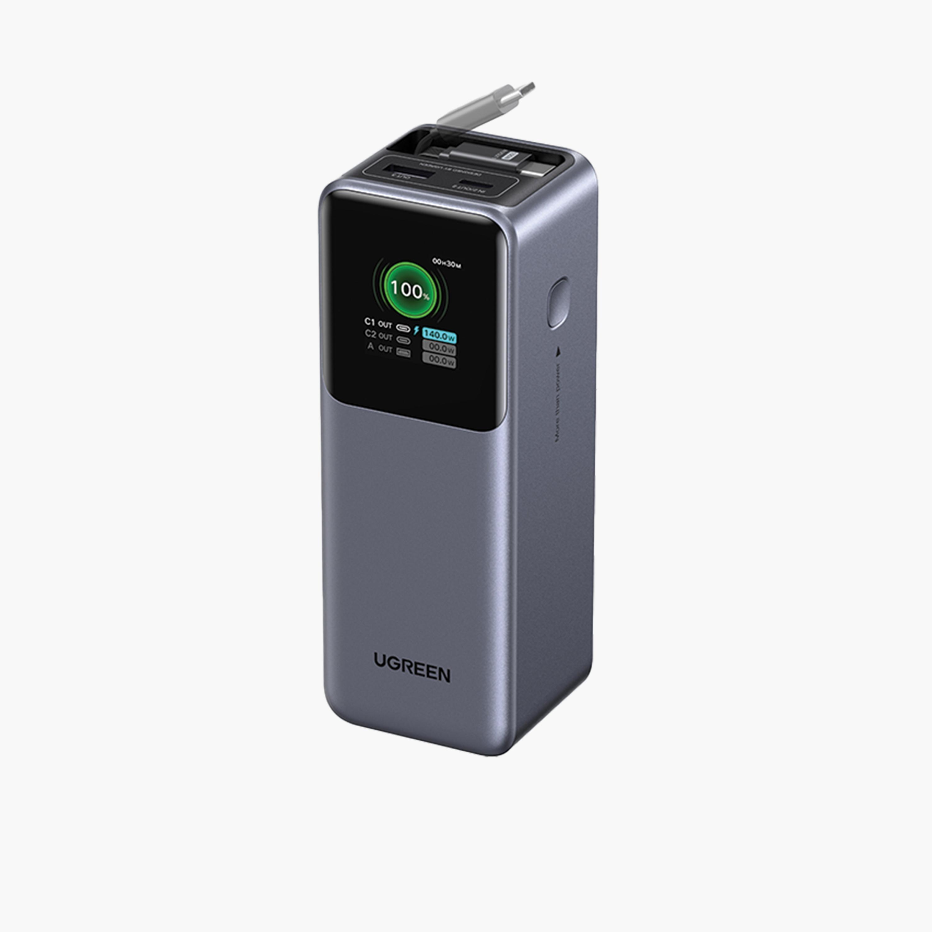 Ugreen USB-C and USB Ports 20000mAh 165W Retractable Nexode Power Bank-electronics-accessories-mobileaccesories-image-1