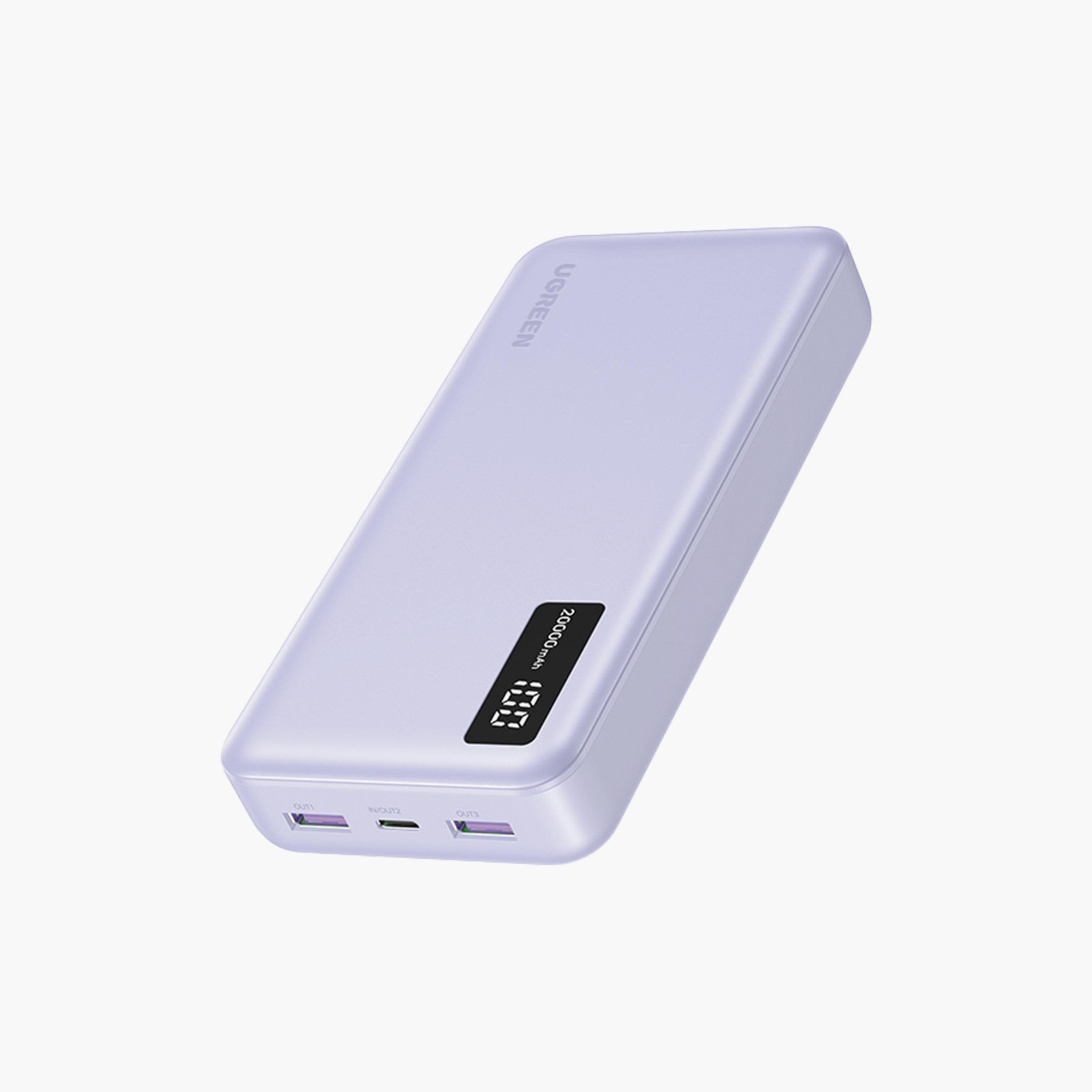 Ugreen USB-C and 2 USB Ports 20000mAh 20W Fast Charging Power Bank-electronics-accessories-mobileaccesories-image-2