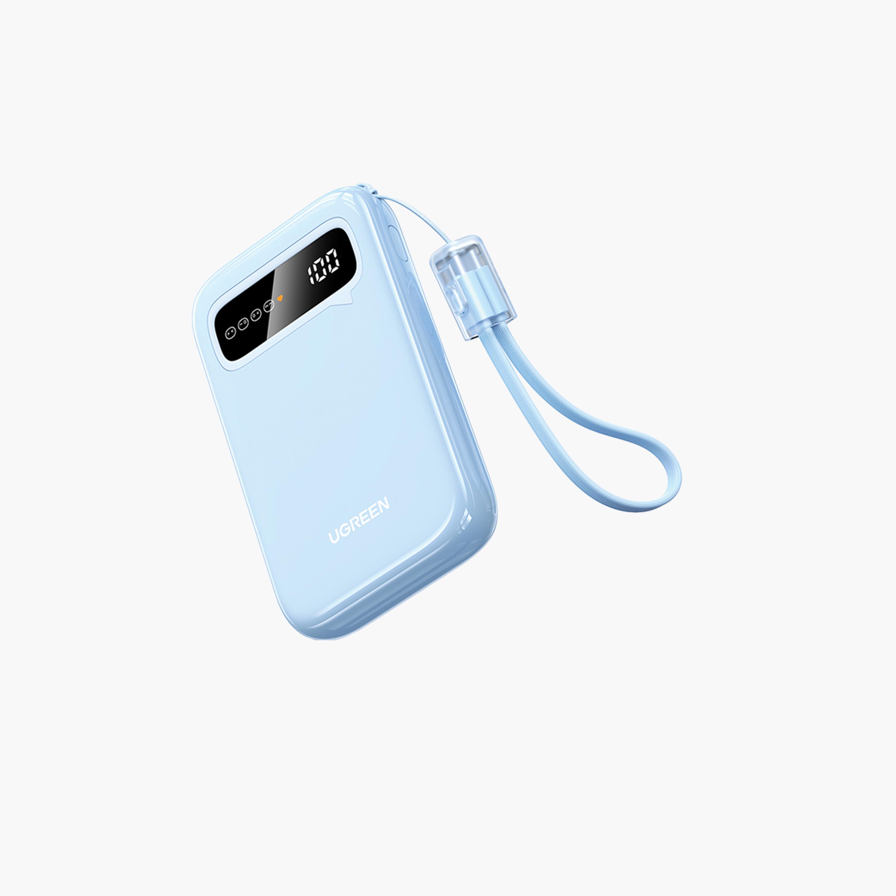Ugreen USB-C and USB Ports 10000mAh 20W Built-in Cable Power Bank-electronics-accessories-mobileaccesories-image-1