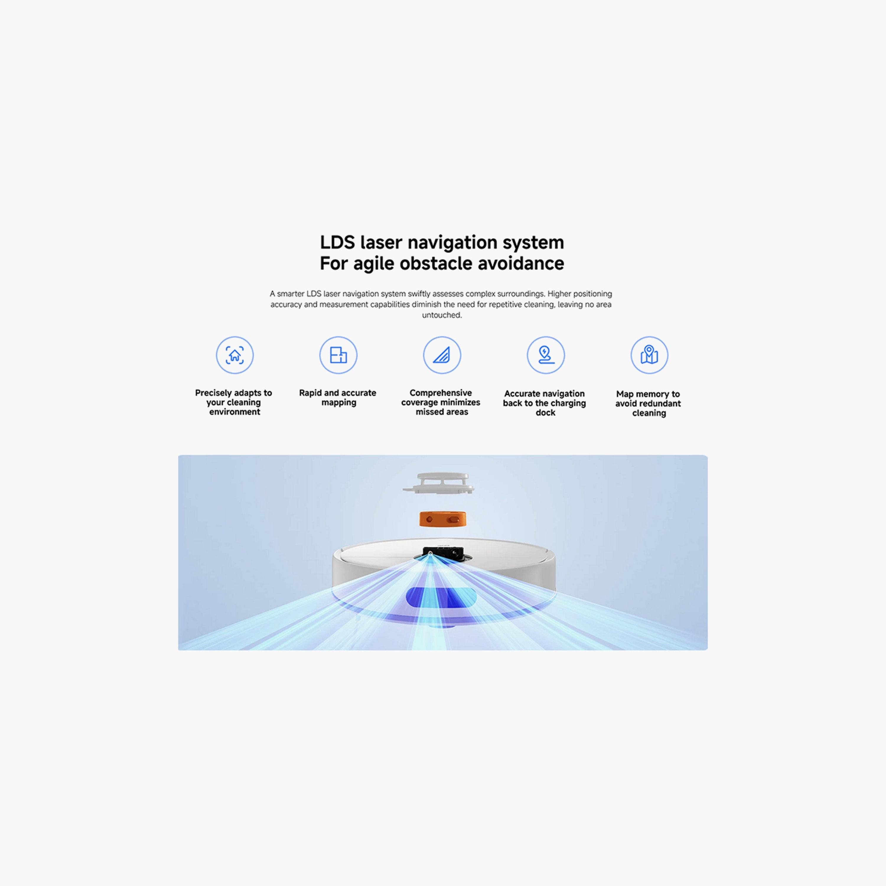 Xiaomi LDS S40C Robot Vacuum 5000Pa Powerful Suction Mop and Sweep-electronics-accessories-mobileaccesories-image-6