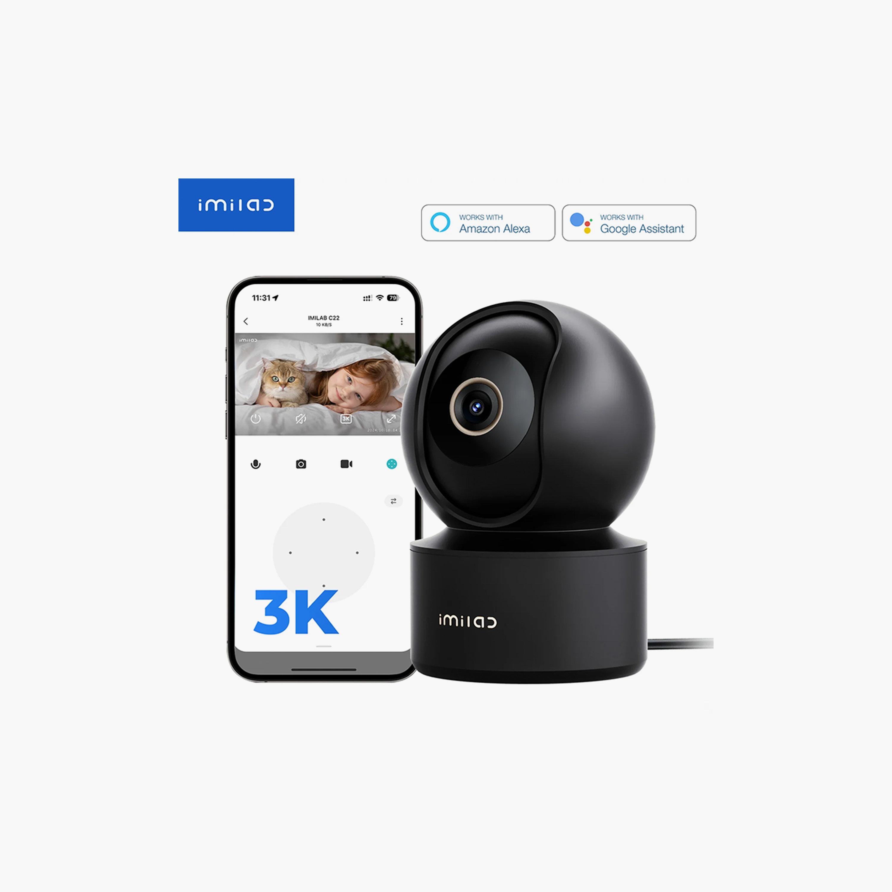 Imilab Indoor Plug-in Wi-Fi 3K Smart Security Camera-electronics-camera-image-2
