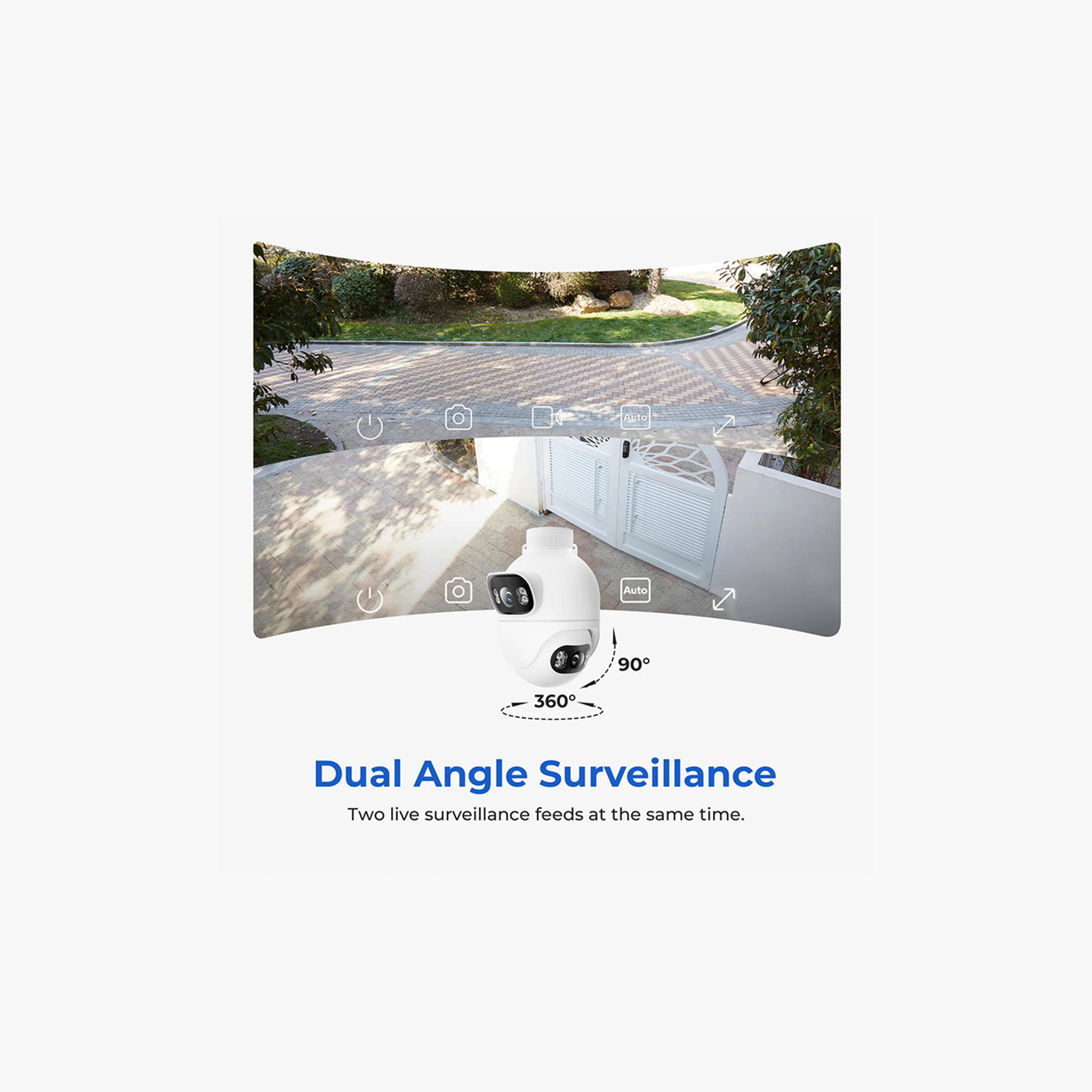 Imilab Dual Outdoor Spotlight Plug-in Wi-Fi 2K+2K EC6-Dual Smart Security Camera-electronics-camera-image-4