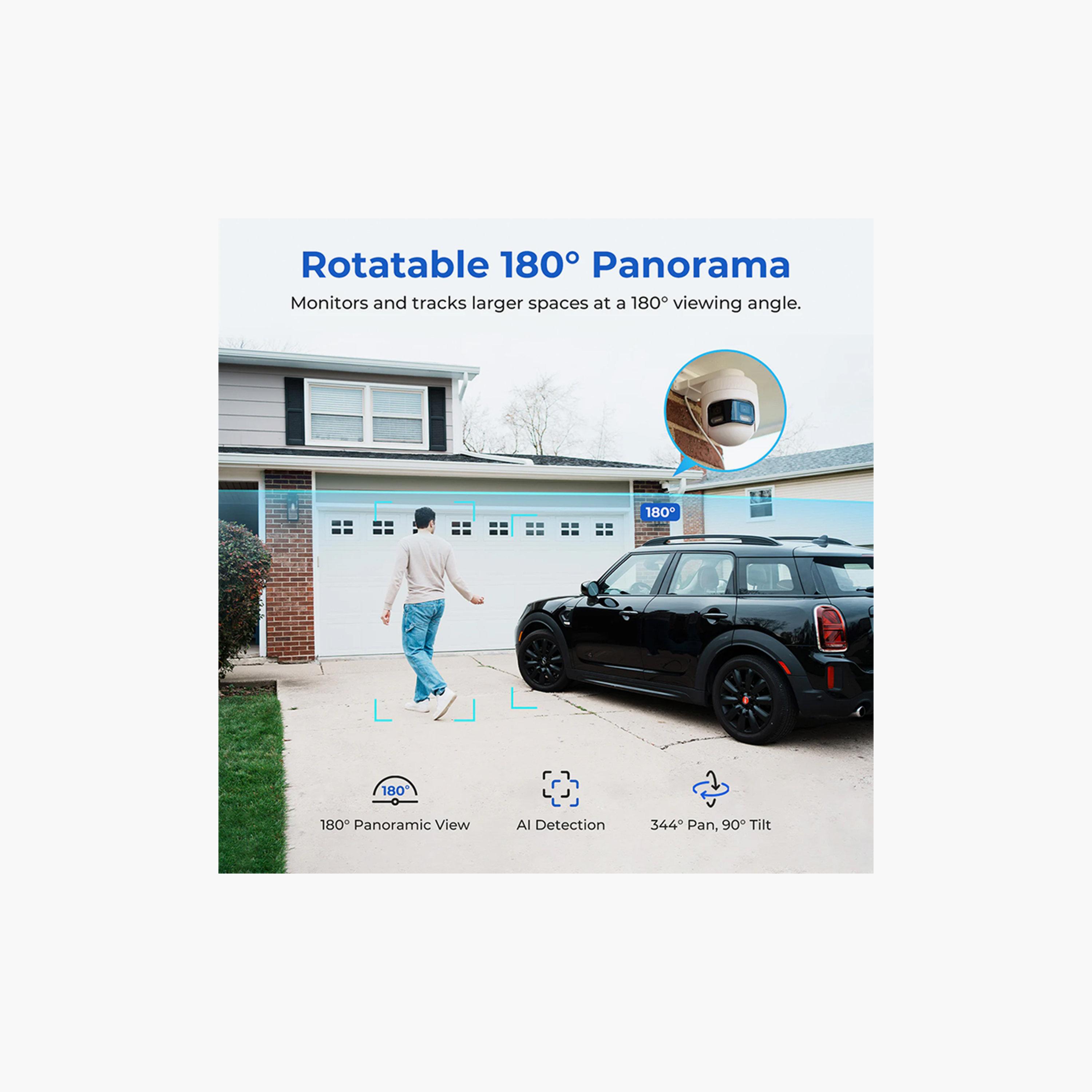 Imilab Outdoor Spotlight Plug-in Wi-Fi 3.5K EC6 Panorama Smart Security Camera-electronics-camera-image-4