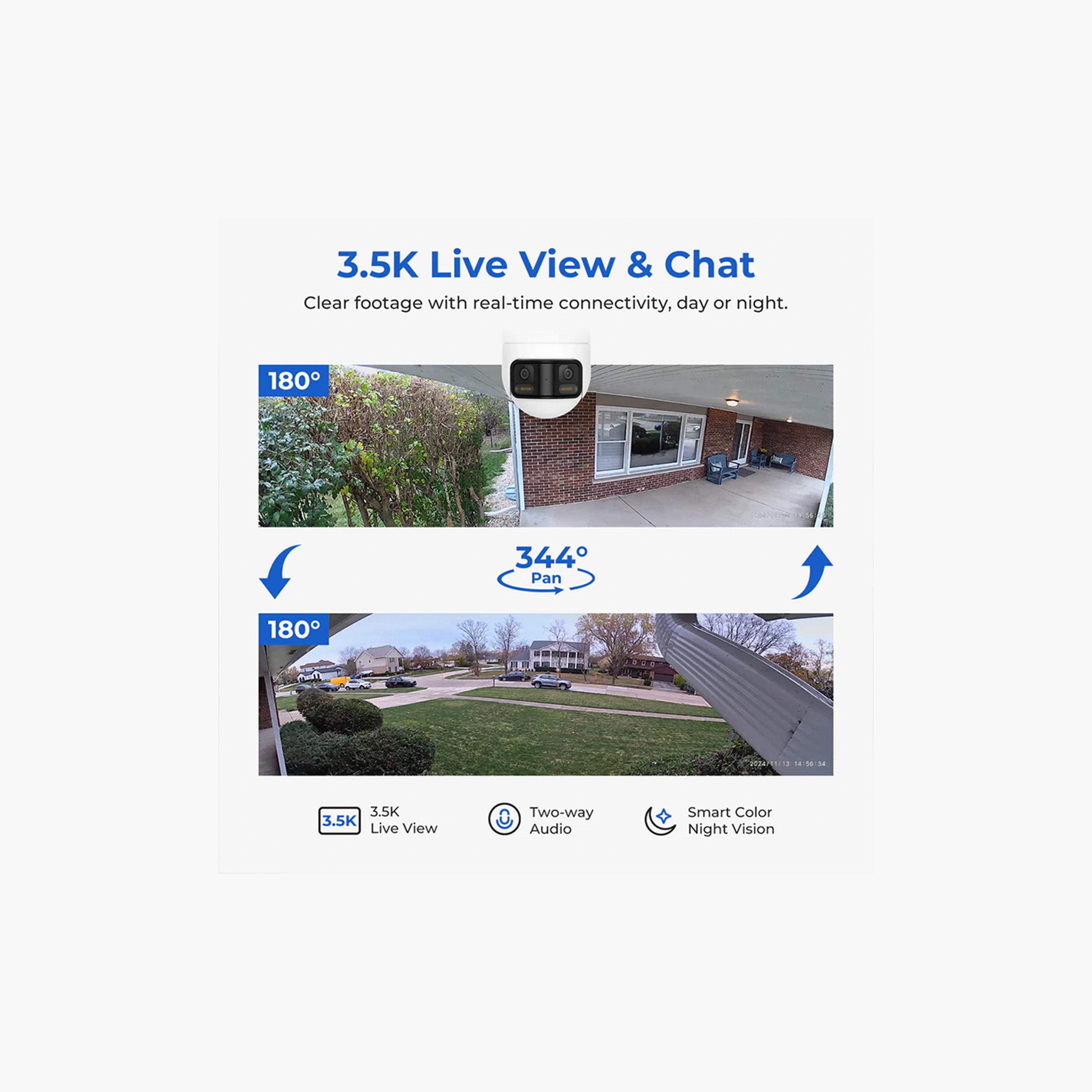 Imilab Outdoor Spotlight Plug-in Wi-Fi 3.5K EC6 Panorama Smart Security Camera-electronics-camera-image-5