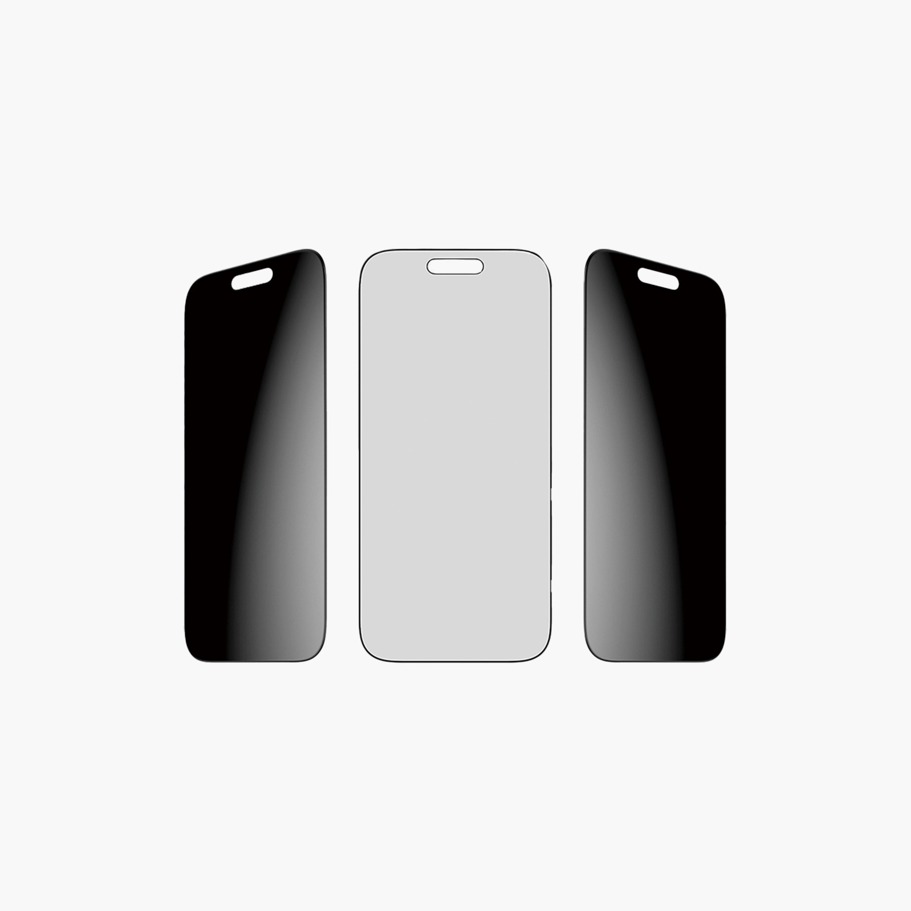بانزر جلاس - واقي شاشة الخصوصية بإطار أسود عريض للغاية لهاتف آيفون 17 برو-electronics-accessories-mobileaccesories-image-4