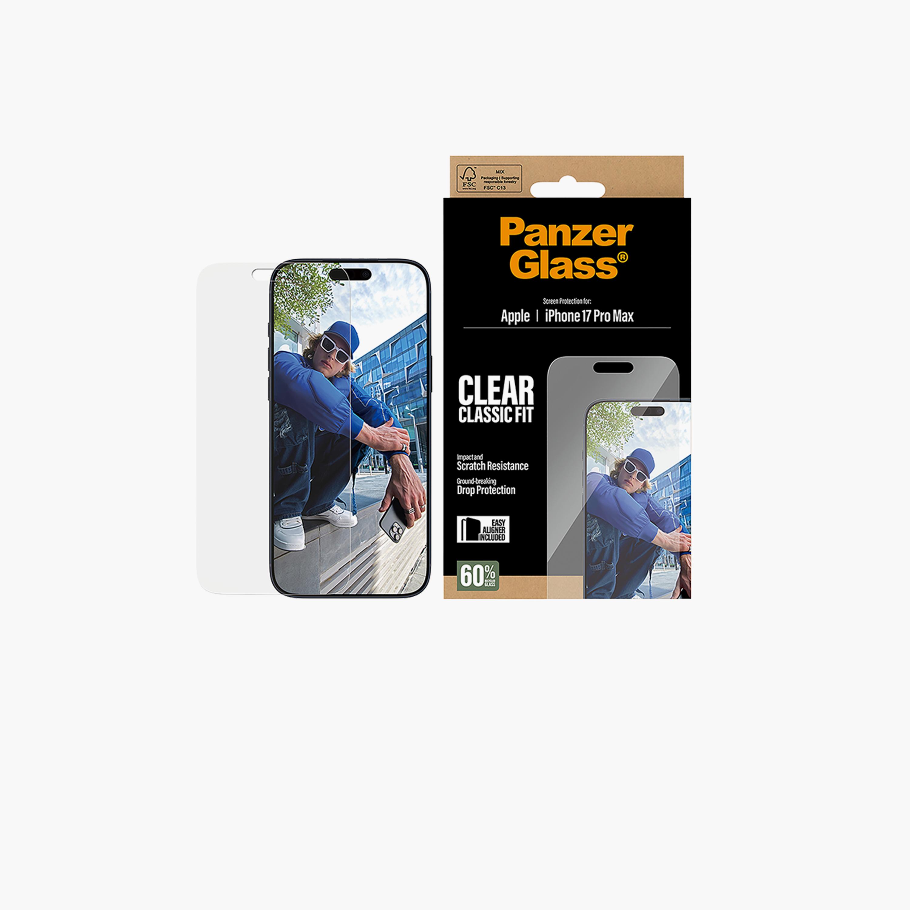 PanzerGlass iPhone 17 Pro Max Classic Fit Screen Protector-electronics-accessories-mobileaccesories-image-3