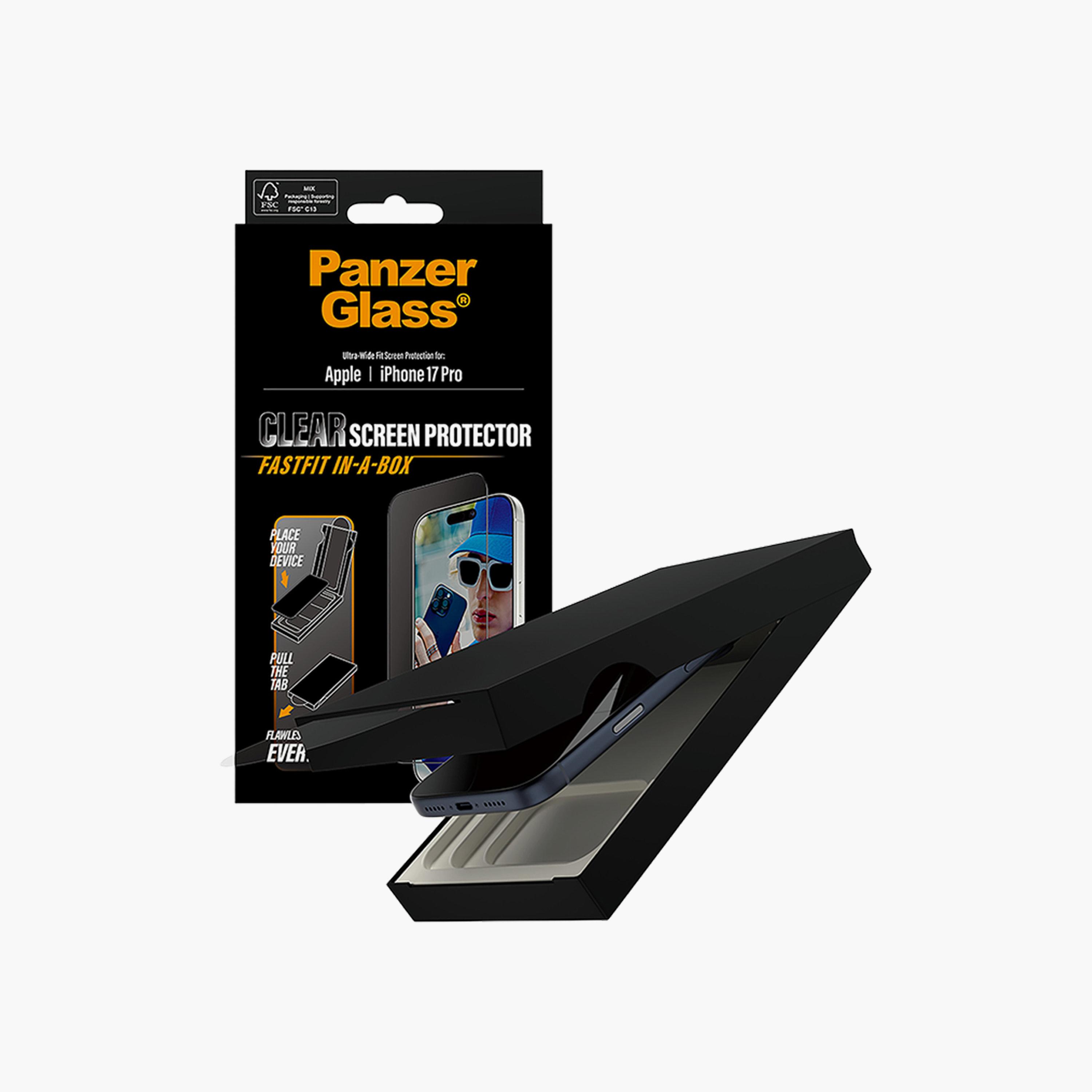 PanzerGlass iPhone 17 Pro Ultra-Wide Fit Black Frame Screen Protector-electronics-accessories-mobileaccesories-image-2