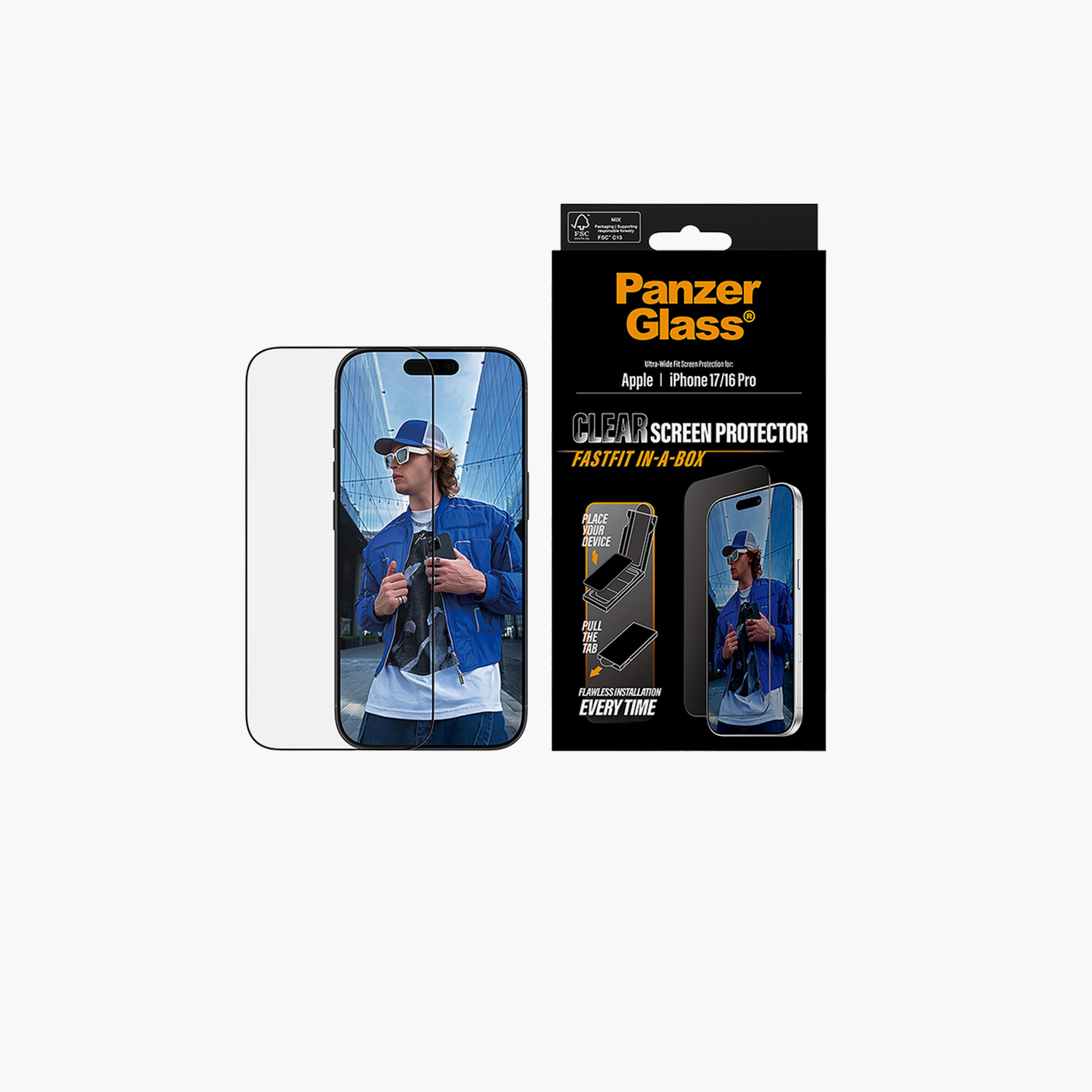 PanzerGlass iPhone 17 Ultra-Wide Fit Black Frame Screen Protector-electronics-accessories-mobileaccesories-image-3