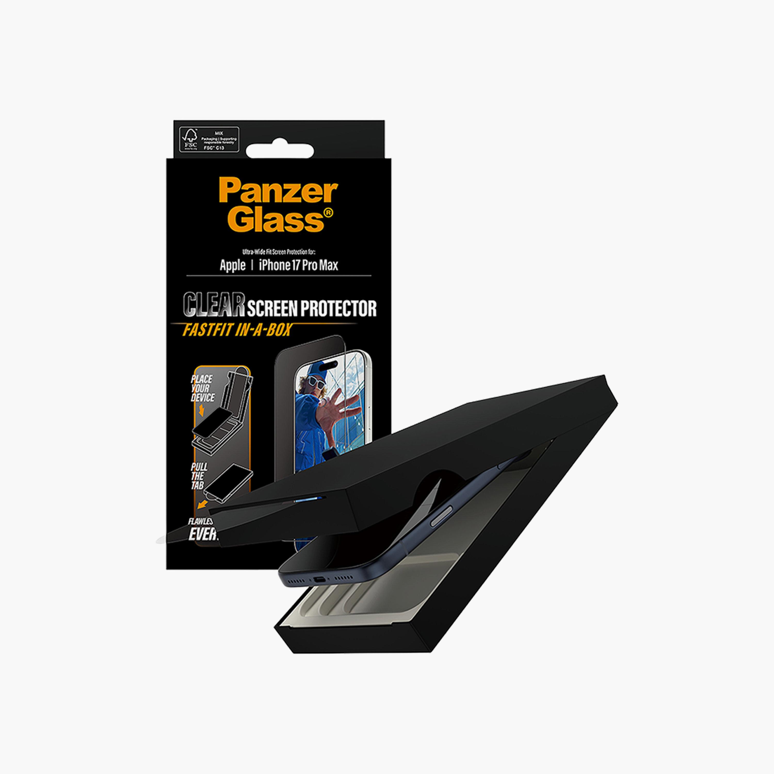 PanzerGlass iPhone 17 Pro Max Ultra-Wide Fit Black Frame Screen Protector-electronics-accessories-mobileaccesories-image-2