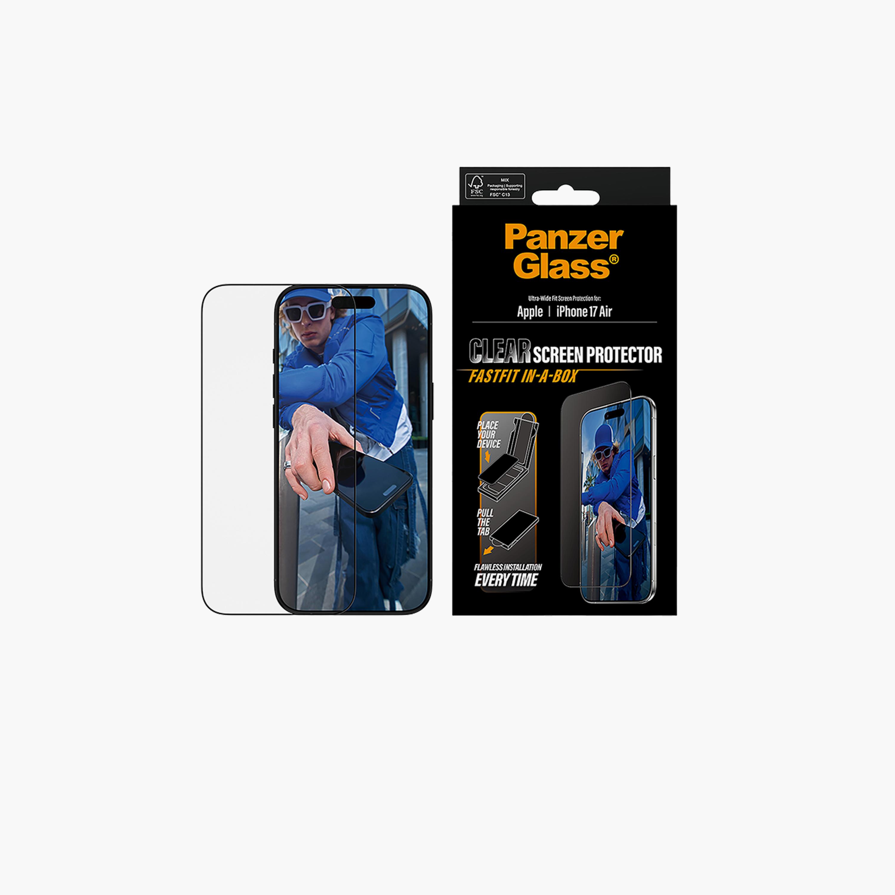 PanzerGlass iPhone 17 Air Ultra-Wide Fit Black Frame Screen Protector-electronics-accessories-mobileaccesories-image-3