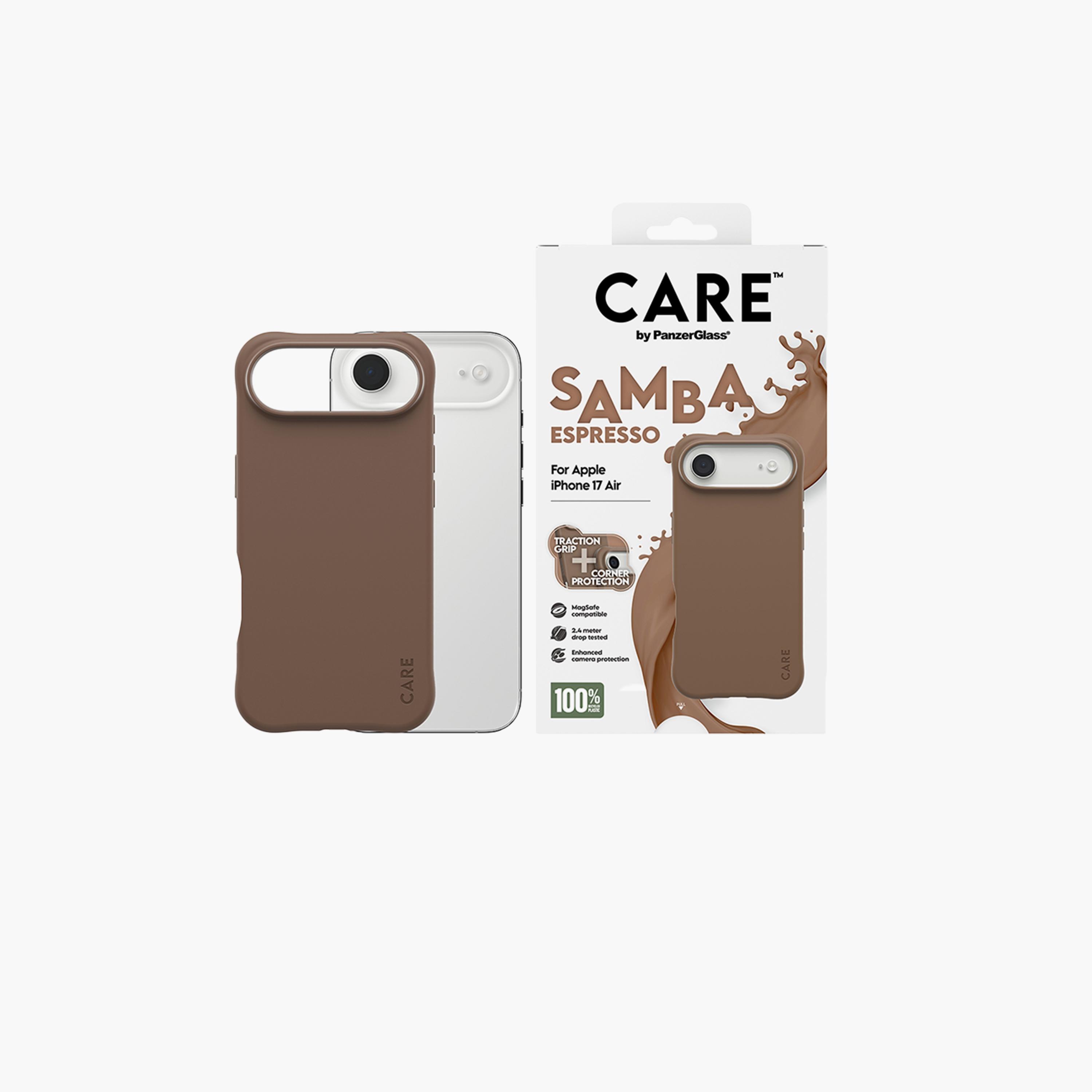 PanzerGlass iPhone 17 Air Fashionable Samba MagSafe Care Case (Espresso)-electronics-accessories-mobileaccesories-image-3