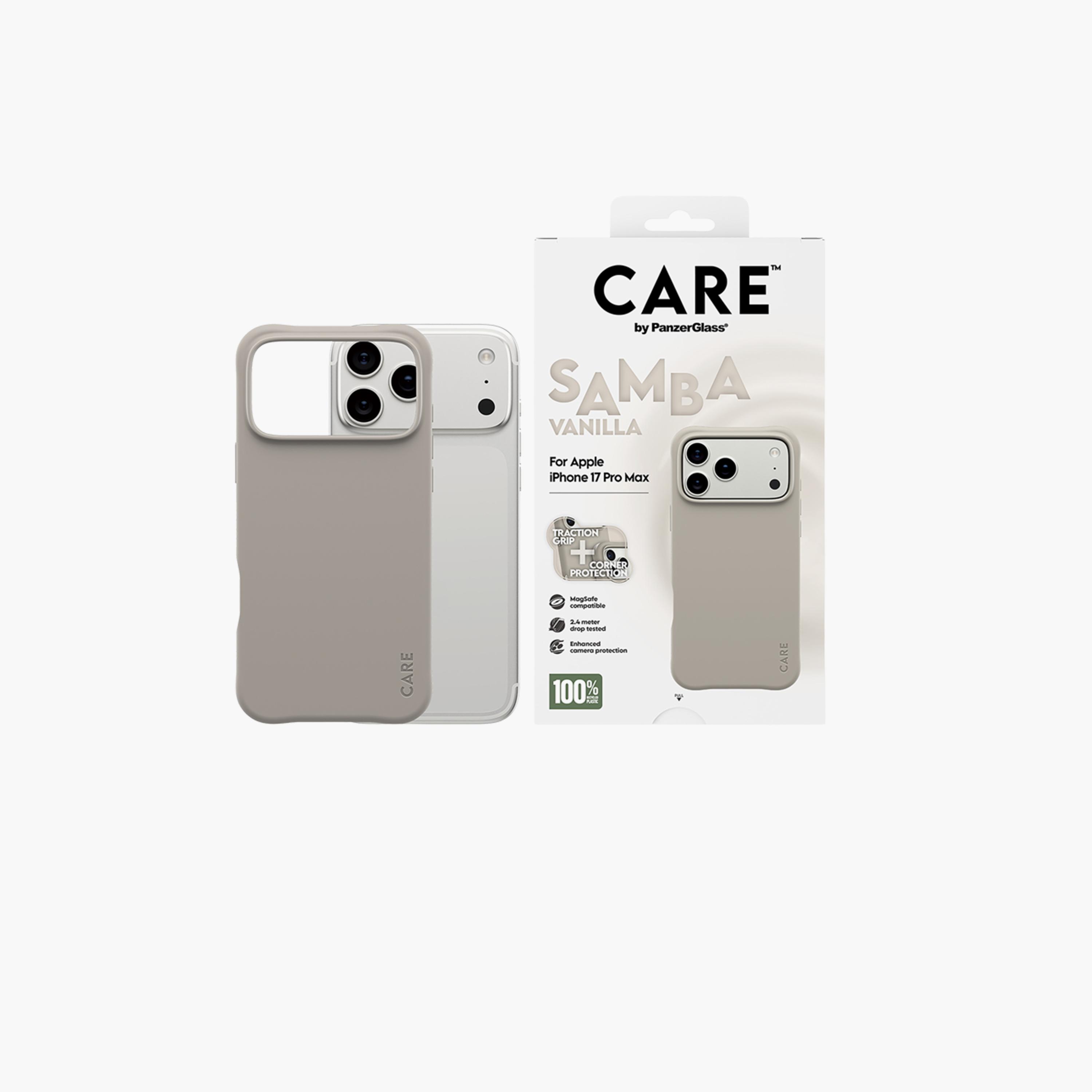 PanzerGlass iPhone 17 Pro Max Fashionable Samba MagSafe Care Case (Vanilla)-electronics-accessories-mobileaccesories-image-3