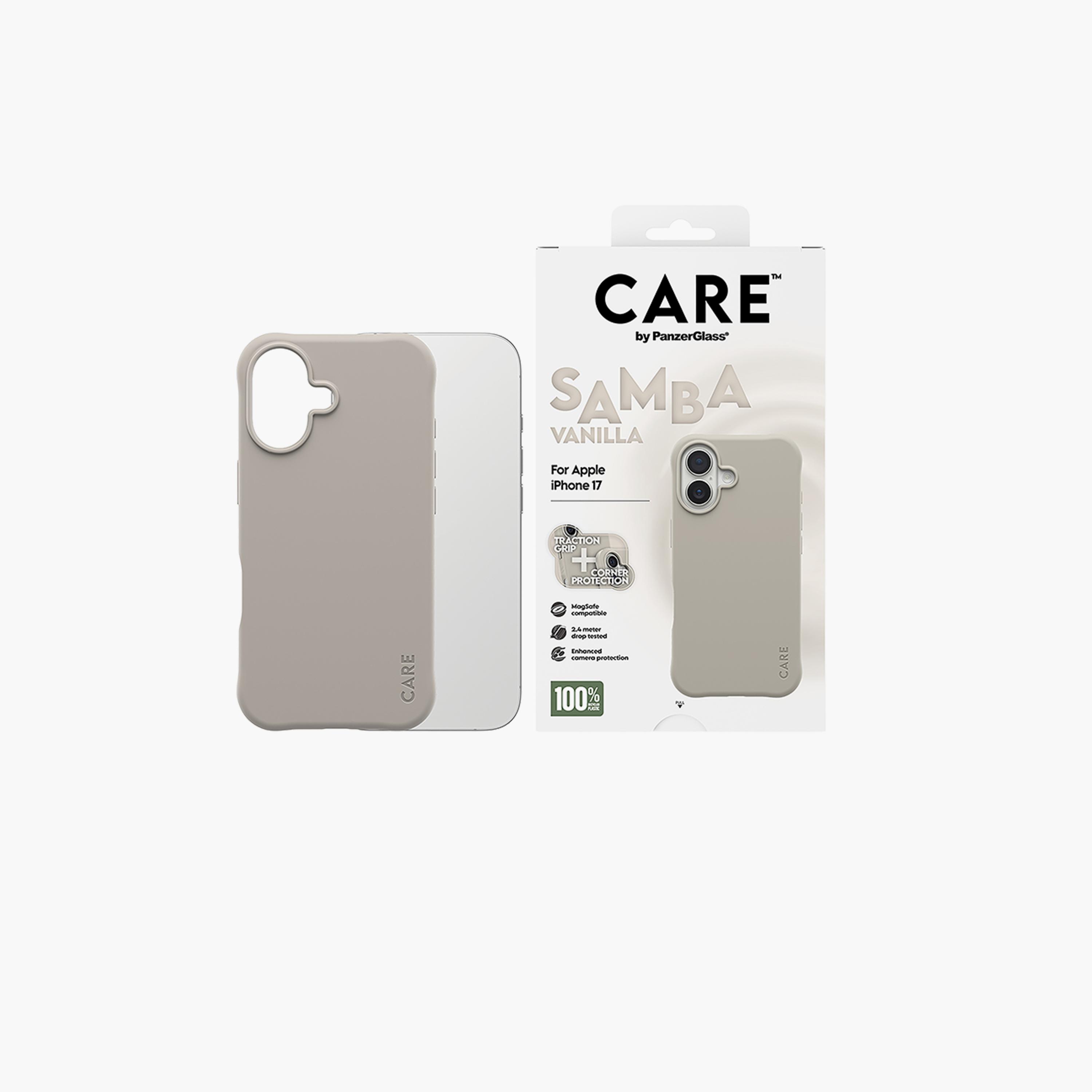 PanzerGlass iPhone 17 Fashionable Samba MagSafe Care Case (Vanilla)-electronics-accessories-mobileaccesories-image-3
