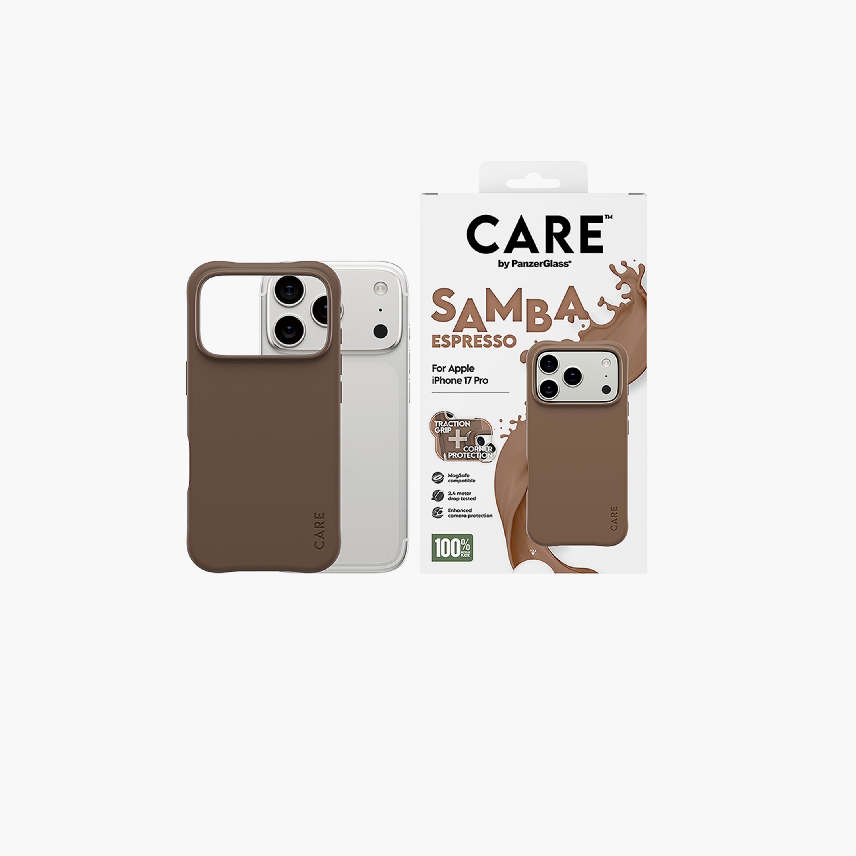 PanzerGlass iPhone 17 Pro Fashionable Samba MagSafe Care Case (Espresso)-electronics-accessories-mobileaccesories-image-3