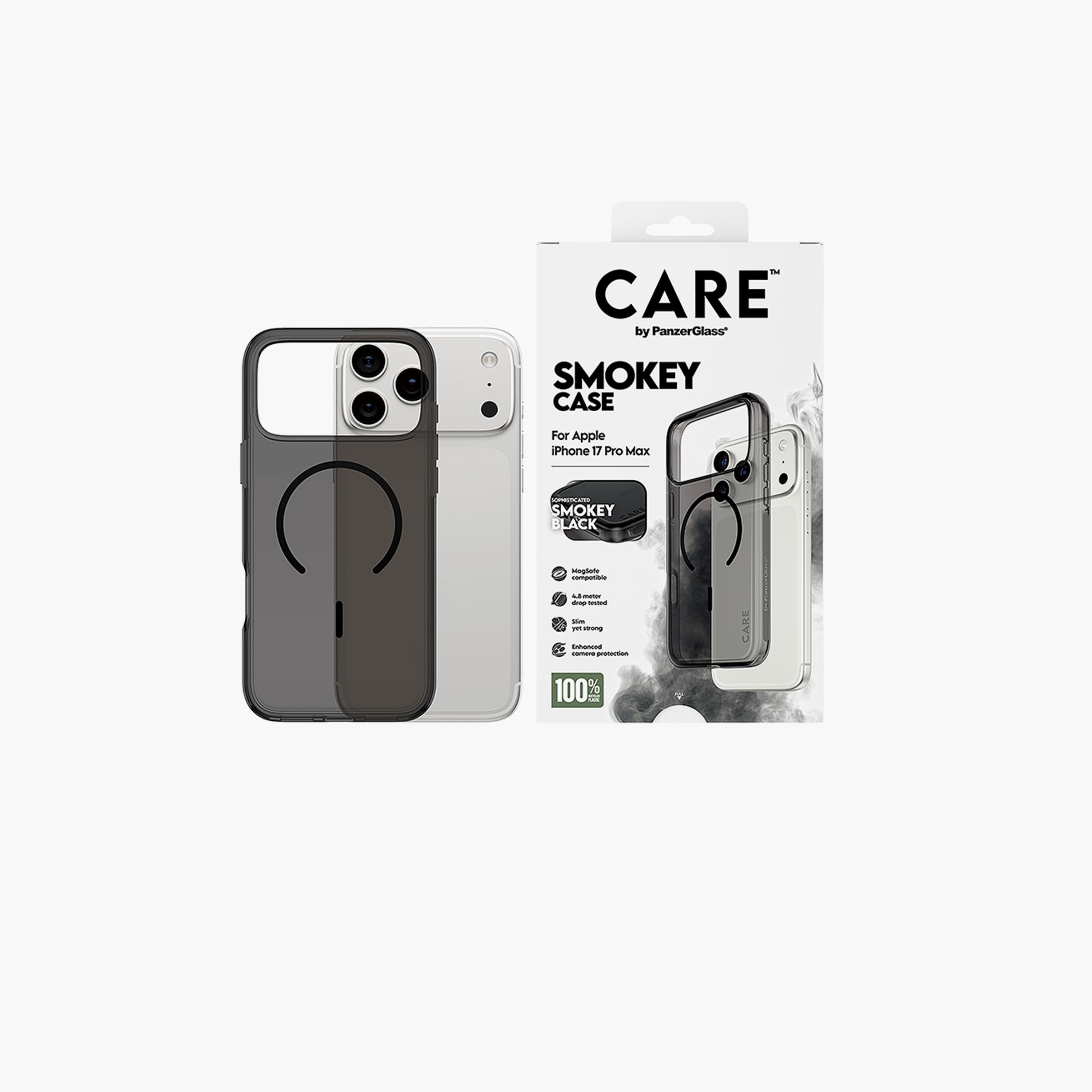 PanzerGlass iPhone 17 Pro Max Flagship Urban Explorer Black MagSafe Care Case (Smokey)-electronics-accessories-mobileaccesories-image-3