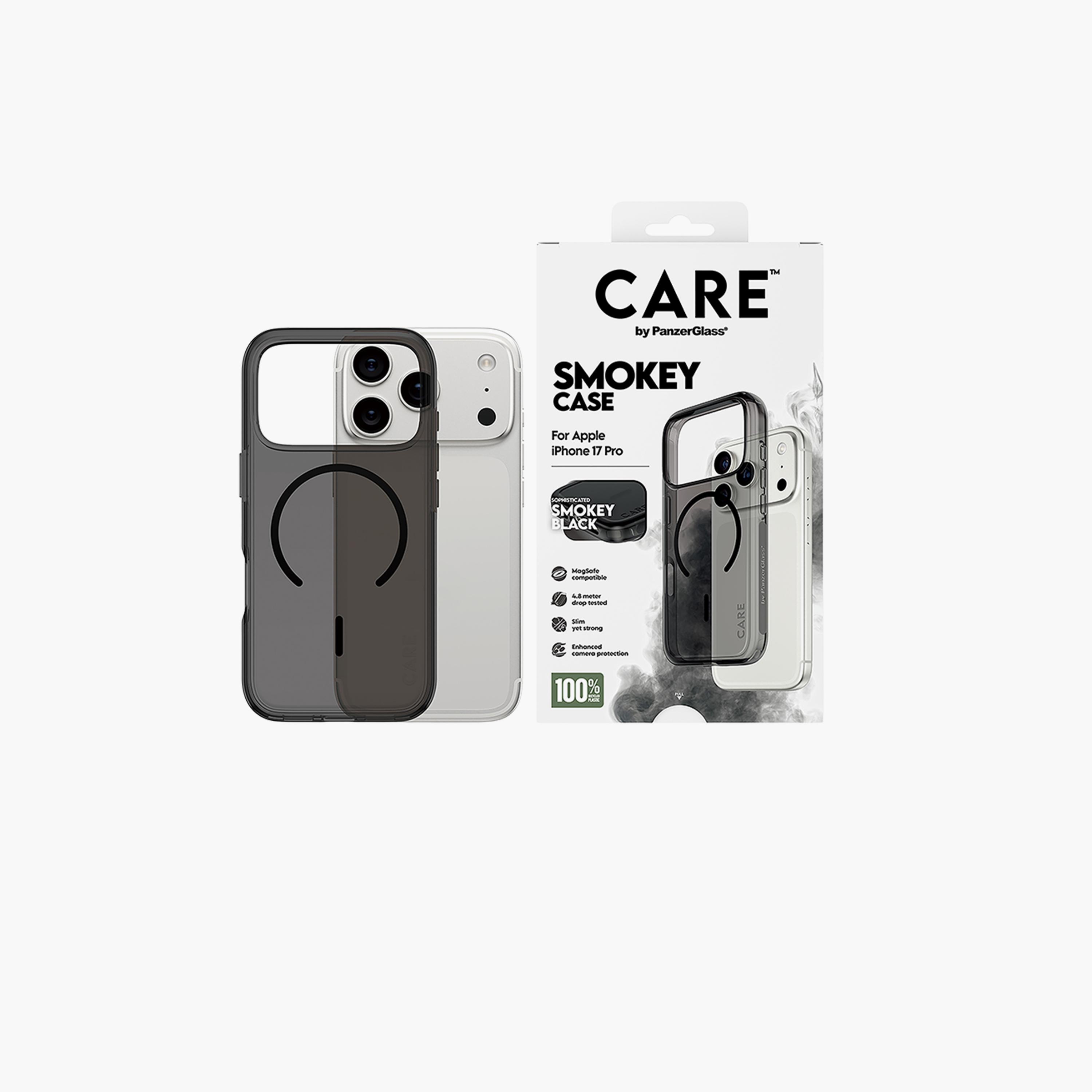 PanzerGlass iPhone 17 Pro Flagship Urban Explorer Black MagSafe Care Case (Smokey)-electronics-accessories-mobileaccesories-image-3