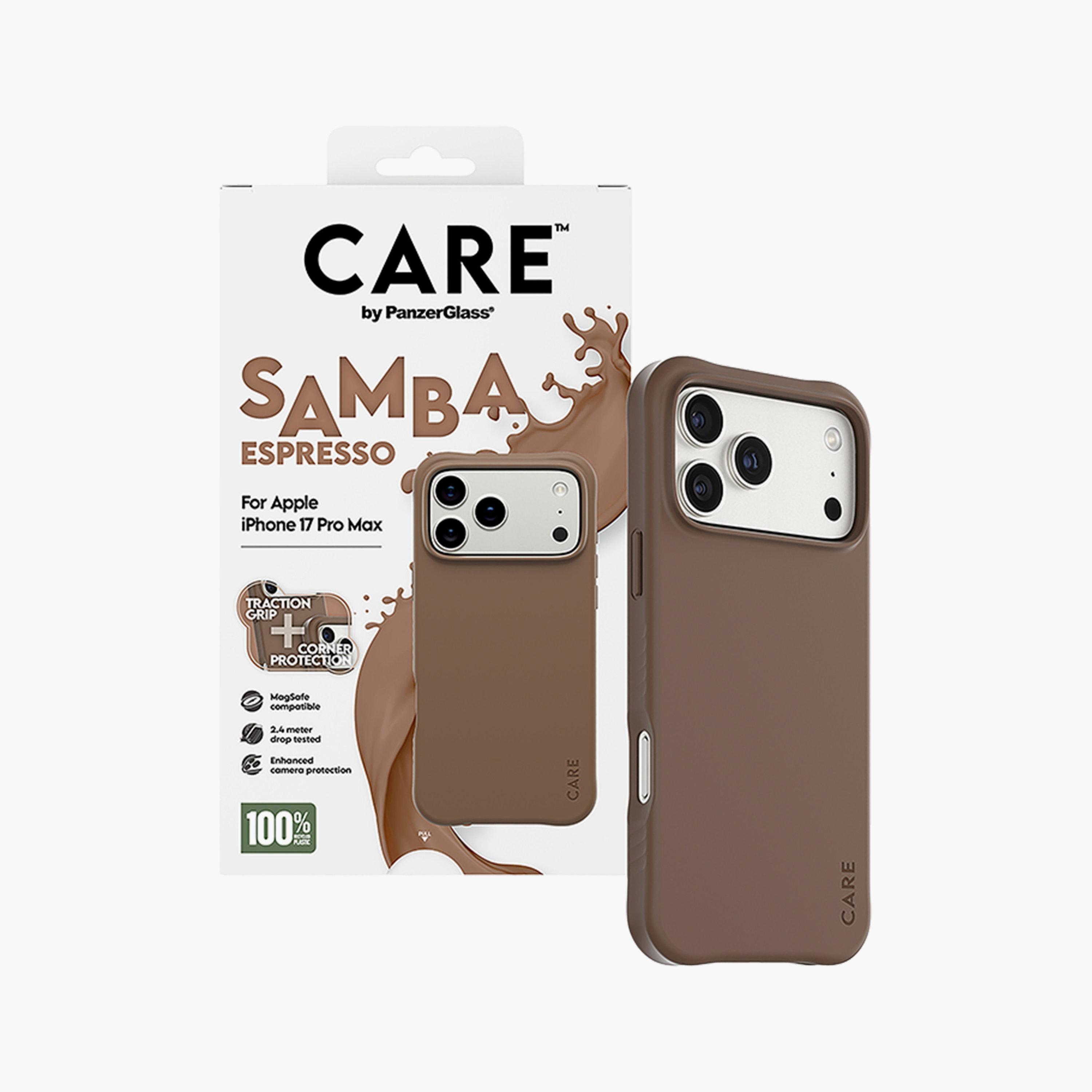PanzerGlass iPhone 17 Pro Max Fashionable Samba MagSafe Care Case (Espresso)-electronics-accessories-mobileaccesories-image-2