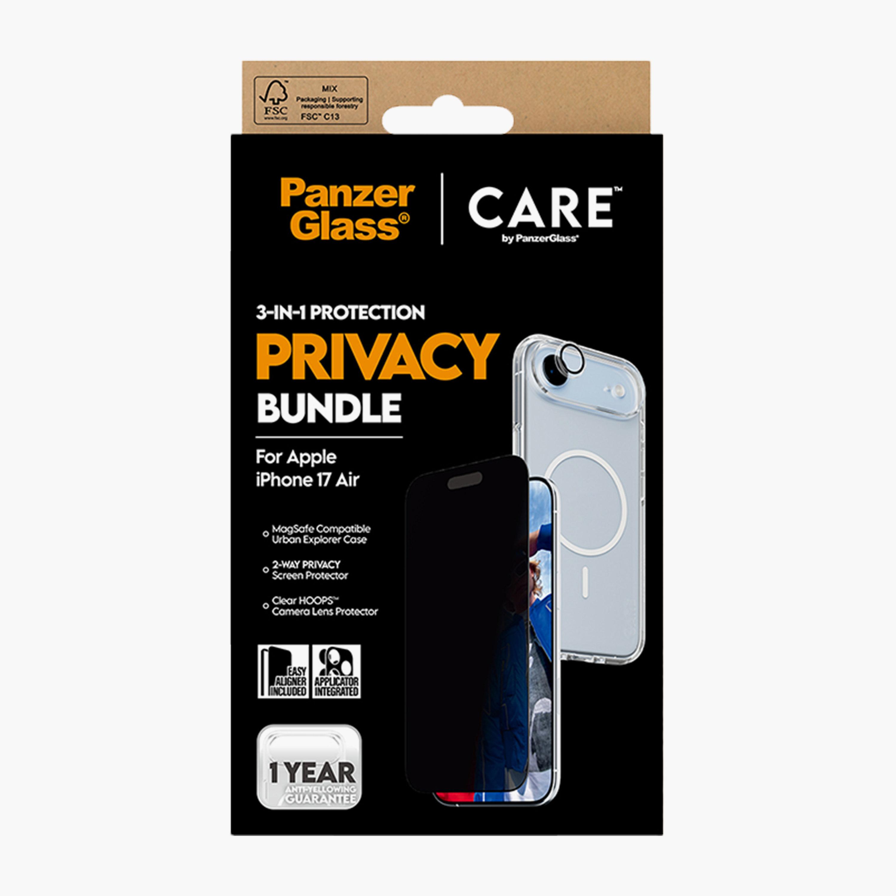 PanzerGlass iPhone 17 Air 3-in-1 Flagship CARE Protection Package Privacy-electronics-accessories-mobileaccesories-image-5