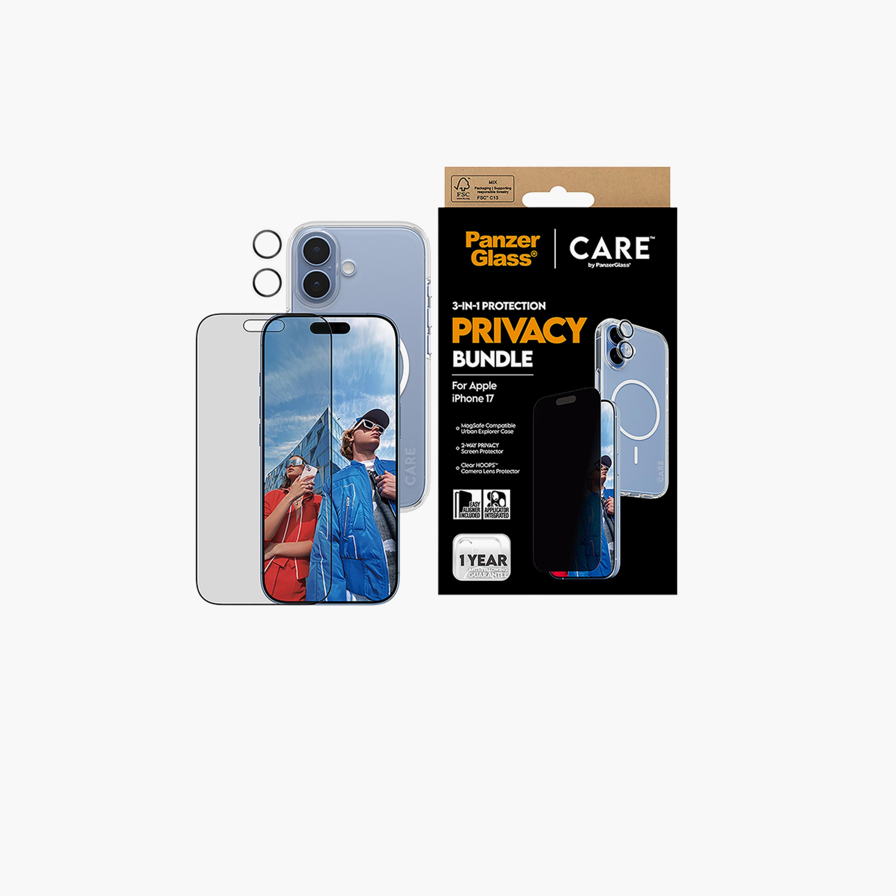 PanzerGlass iPhone 17 3-in-1 Flagship CARE Protection Package Privacy-electronics-accessories-mobileaccesories-image-3