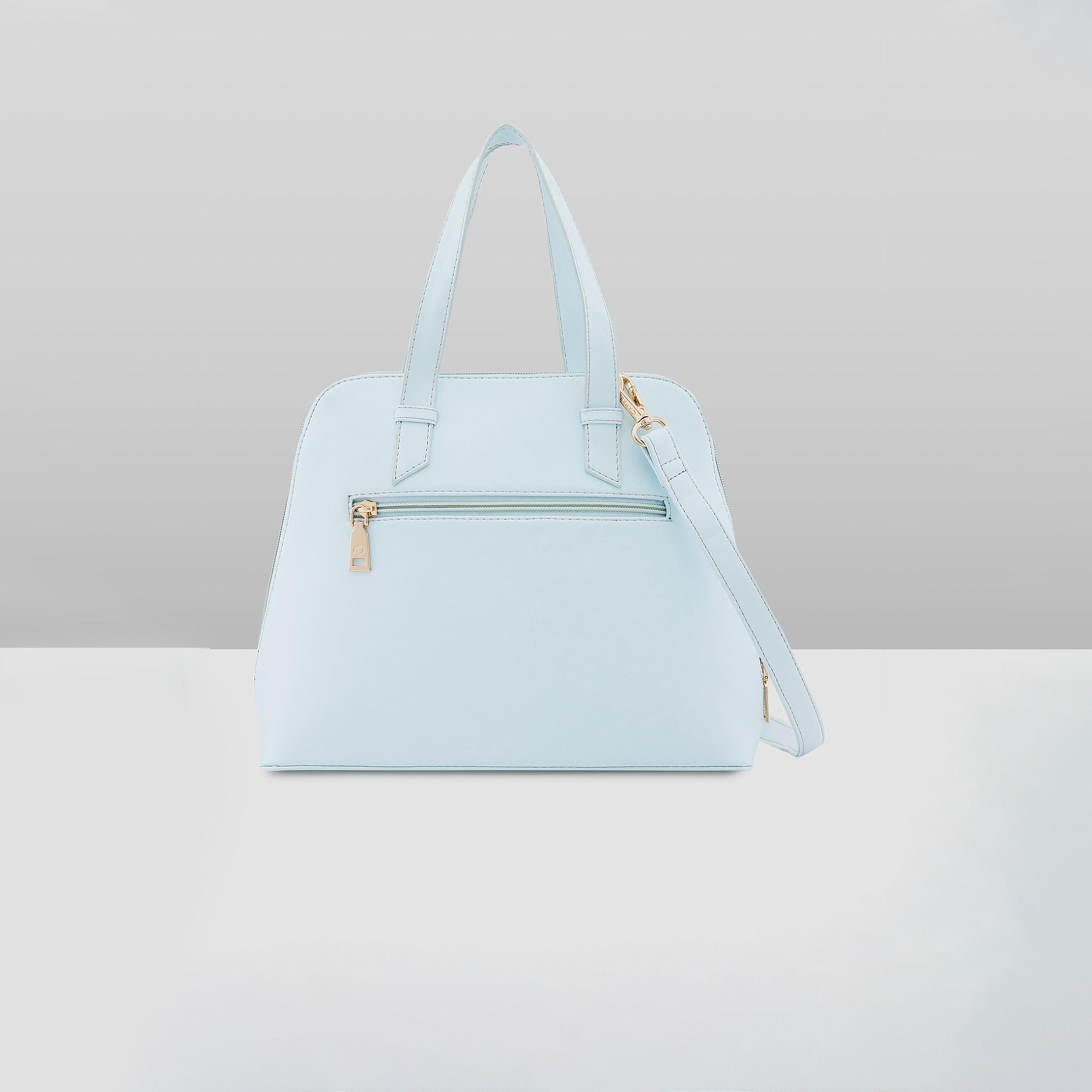 Caprese Alaya Printed Double Handle Satchel Bag with Zipper and Detachable Strap | 28 x 22 x 11 CM-women-bagsandwallets-handbags-image-5