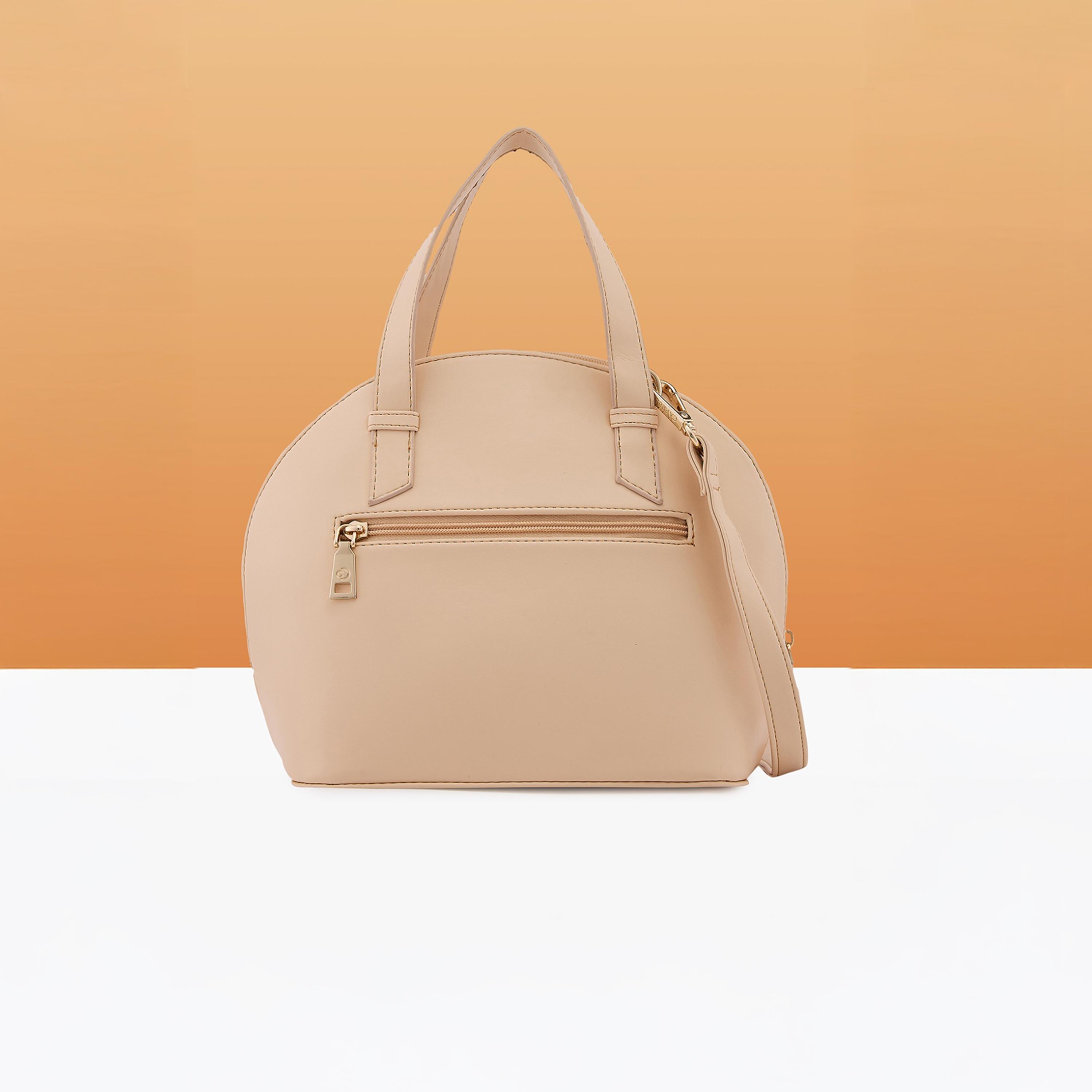 Caprese Alaya Printed Double Handle Satchel Bag with Zipper and Detachable Strap | 28 x 22 x 11 CM-women-bagsandwallets-handbags-image-5