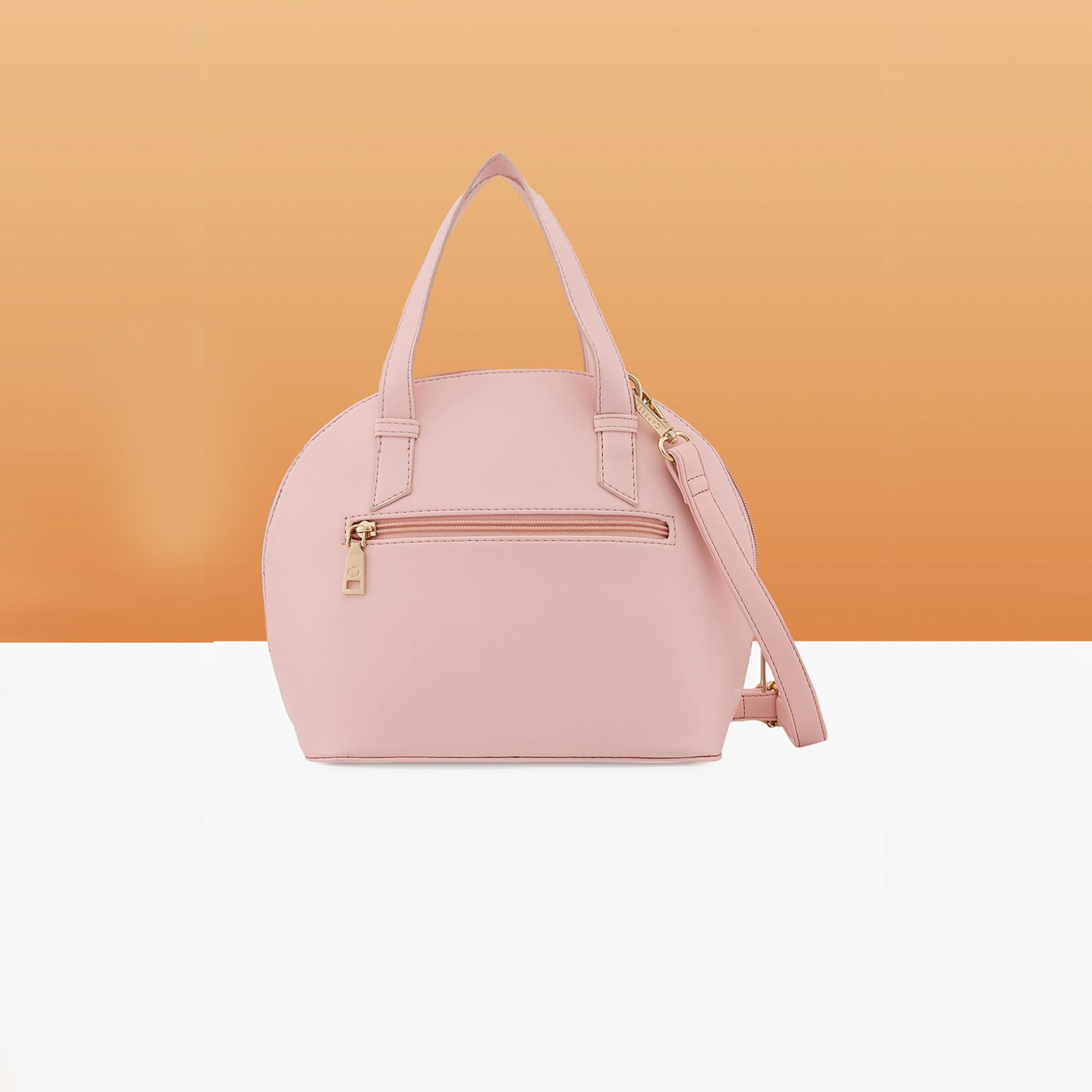 Caprese Alaya Printed Double Handle Satchel Bag with Zipper and Detachable Strap | 28 x 22 x 11 CM-women-bagsandwallets-handbags-image-5