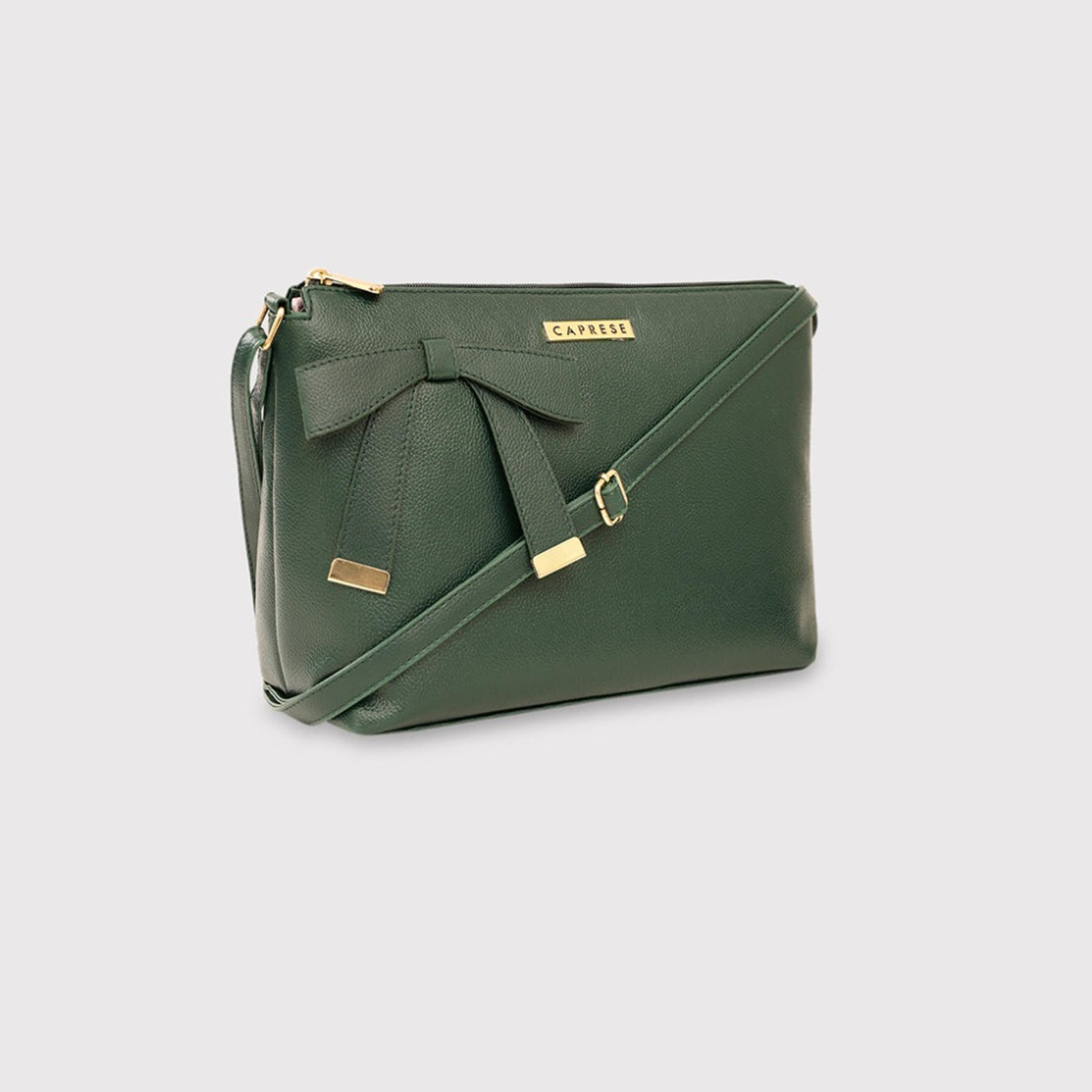 Caprese Alexandria Plain Sling Bag with Zipper and Adjustable Strap | 22 x 18 x 8 CM-women-bagsandwallets-handbags-image-1