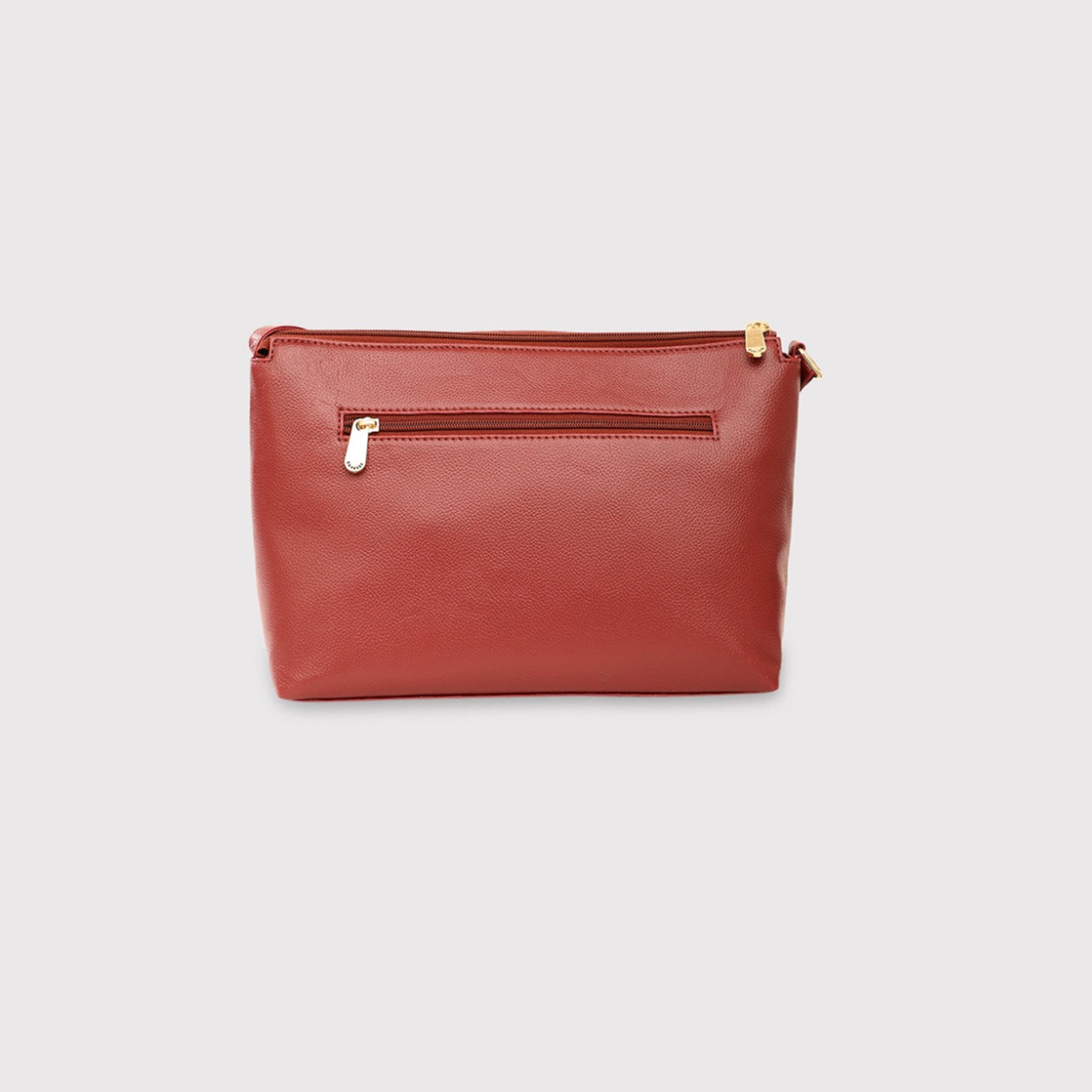 Caprese Alexandria Plain Sling Bag with Zipper and Adjustable Strap | 22 x 18 x 8 CM-women-bagsandwallets-handbags-image-4