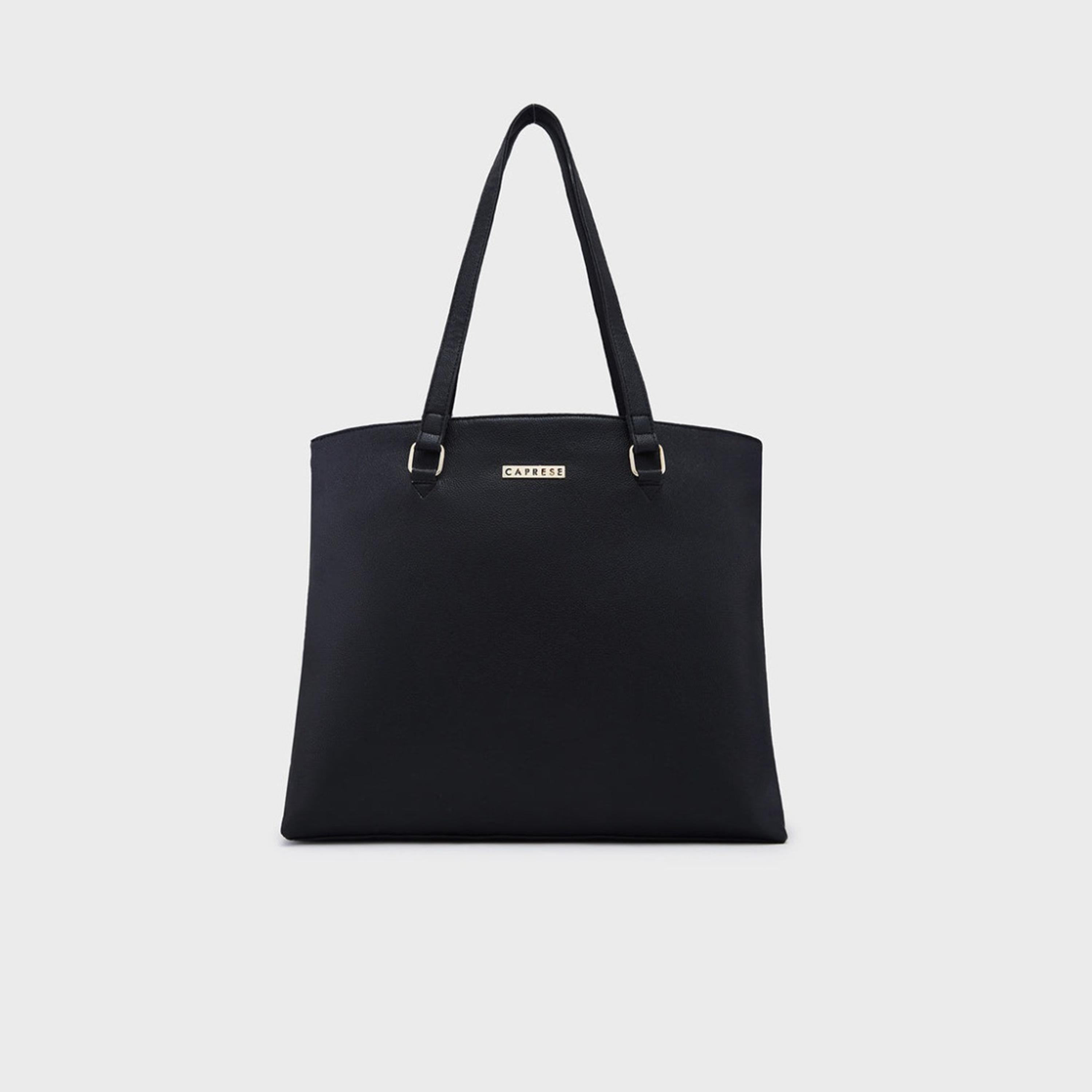 Caprese Amelia Plain Double Handle Tote Bag with Zipper | 47 x 35 x 13 CM-women-bagsandwallets-handbags-image-1
