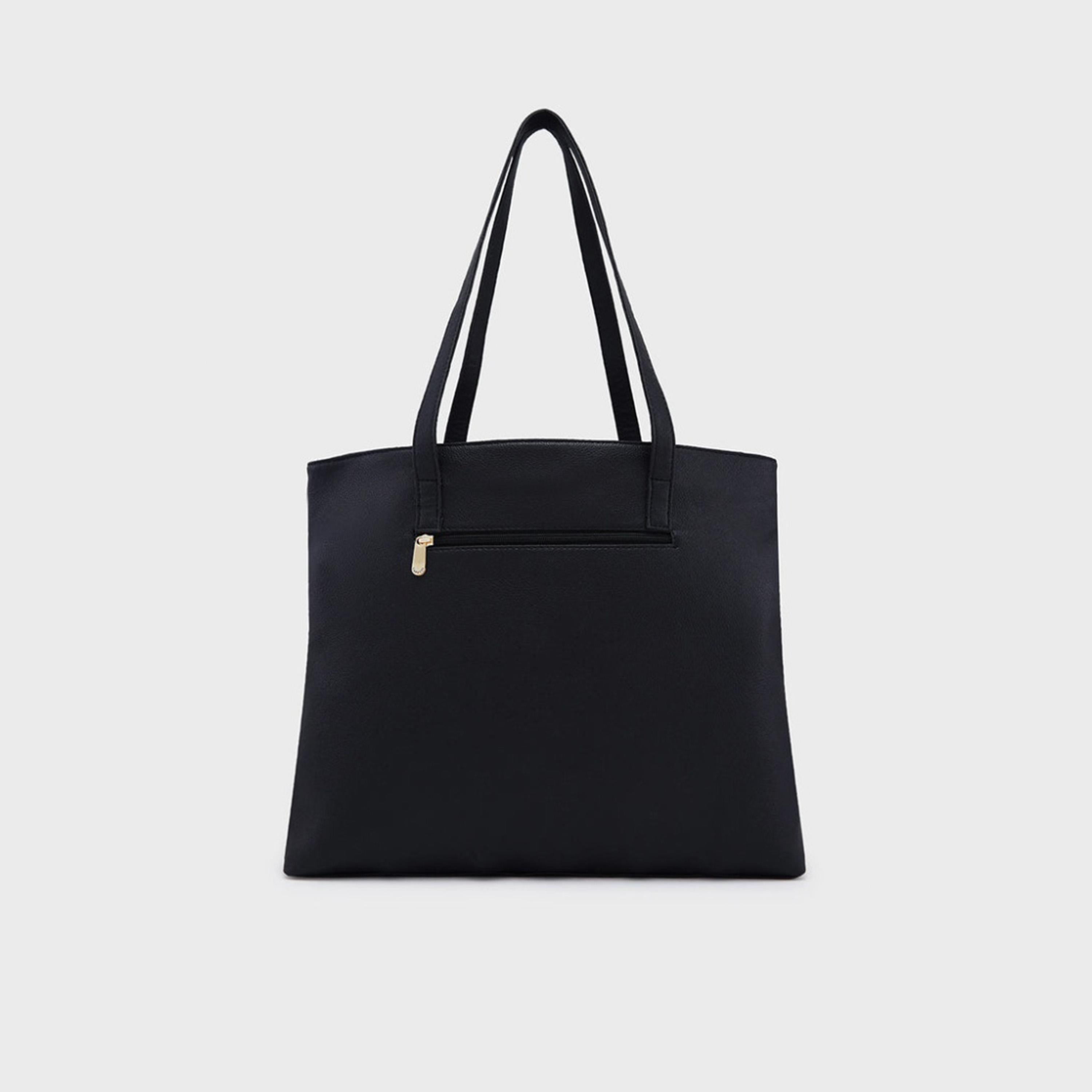 Caprese Amelia Plain Double Handle Tote Bag with Zipper | 47 x 35 x 13 CM-women-bagsandwallets-handbags-image-6