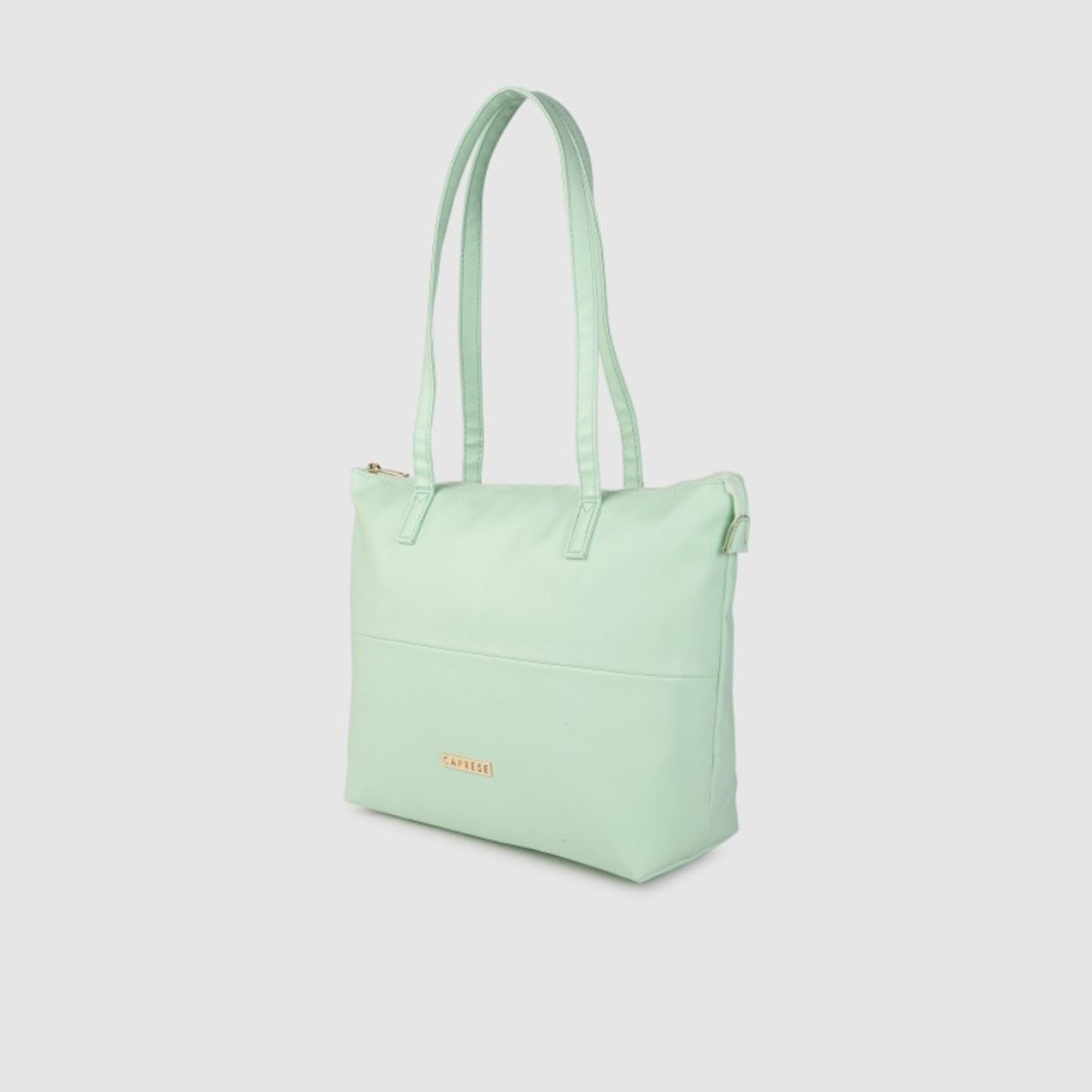 Caprese Annika Plain Double Handle Tote Bag with Zipper | 30 x 25 x 12 CM-women-bagsandwallets-handbags-image-3