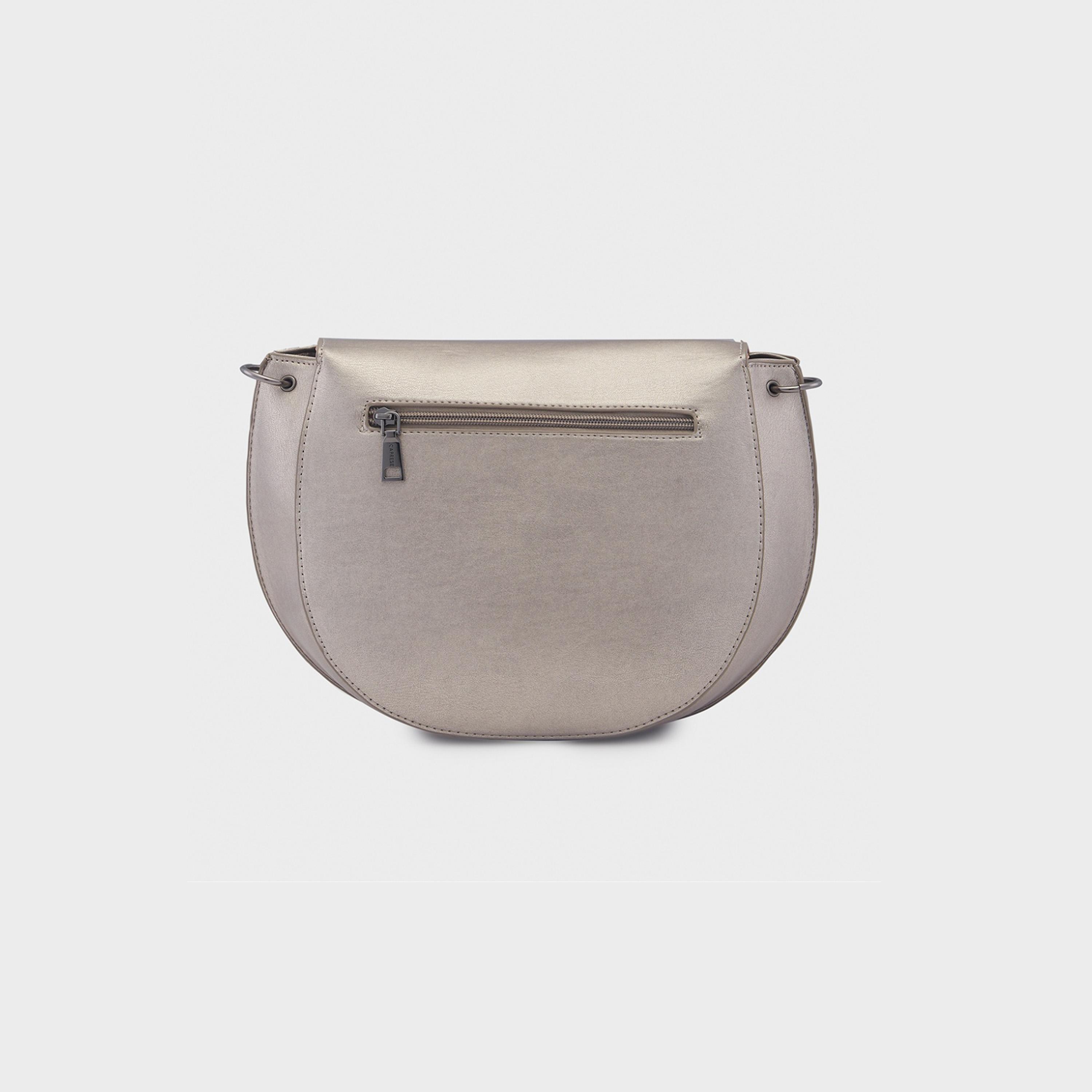 Caprese Ava Plain Crossbody Bag with Flap and Adjustable Strap | 25.7 x 21 x 13 CM-women-bagsandwallets-handbags-image-5