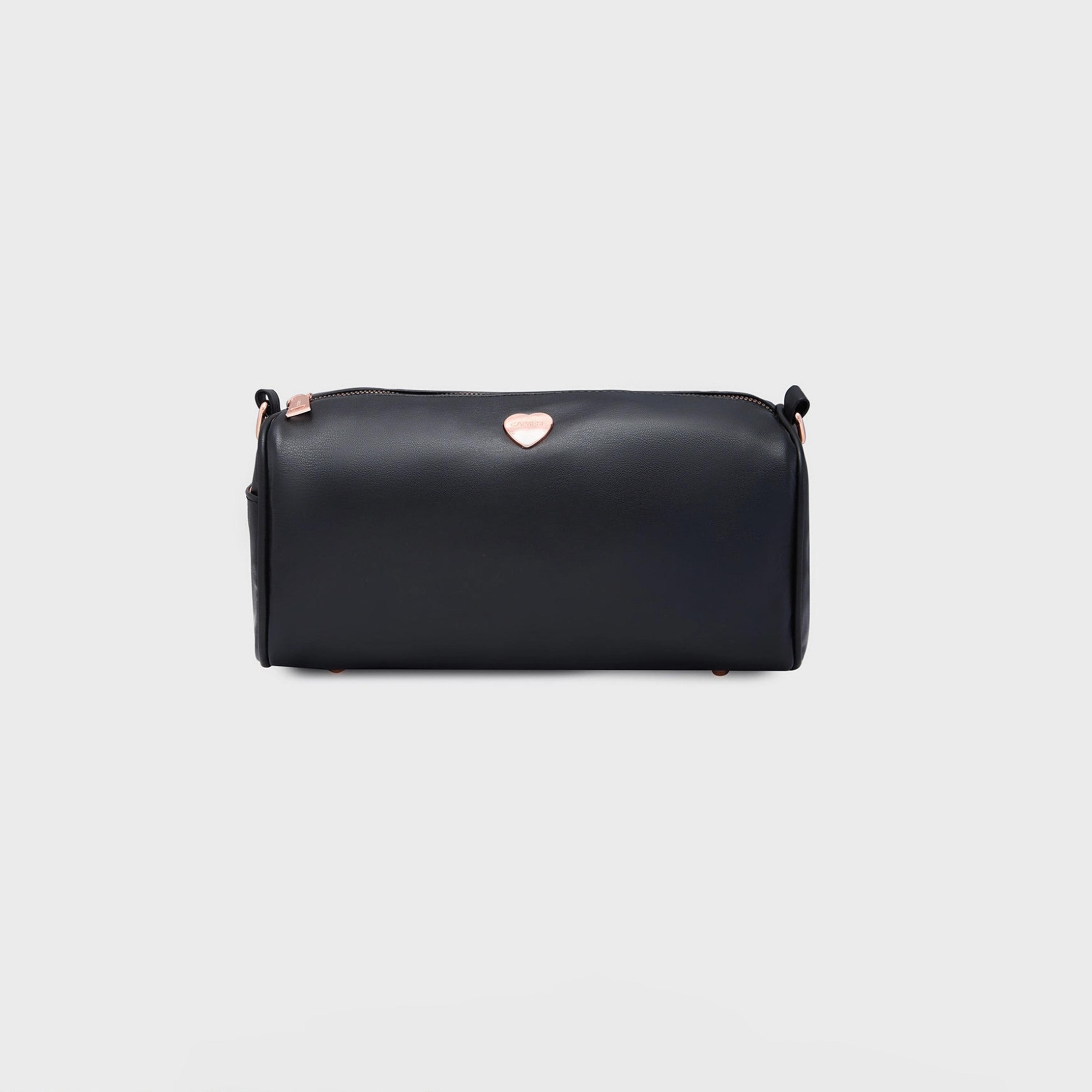 Caprese Ava Plain Crossbody Bag with Zipper and Detachable Strap | 23 x 19 x 8 CM-women-bagsandwallets-handbags-image-1