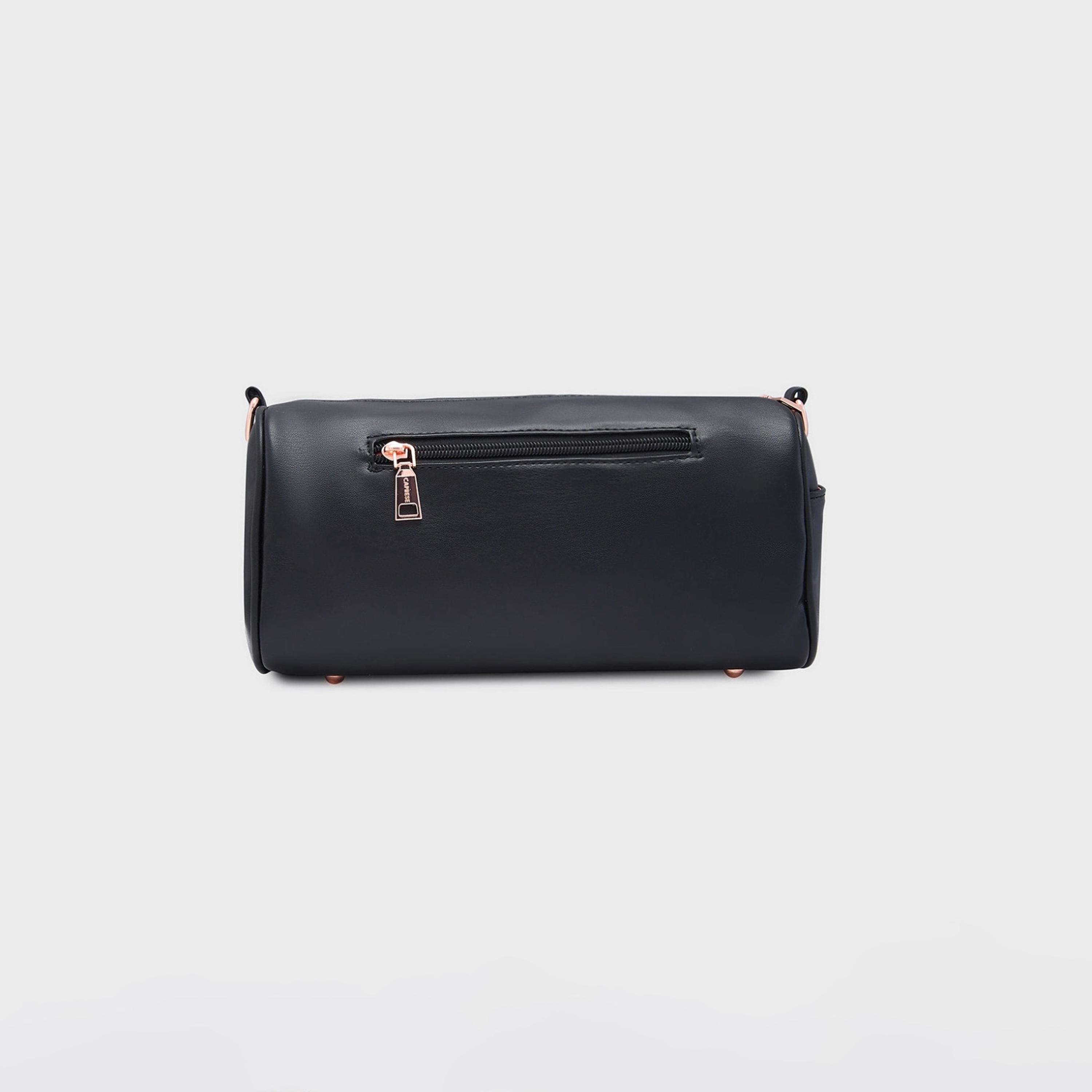 Caprese Ava Plain Crossbody Bag with Zipper and Detachable Strap | 23 x 19 x 8 CM-women-bagsandwallets-handbags-image-6